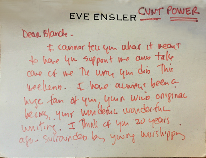 Okay, so Eve and I are both bad-asses.