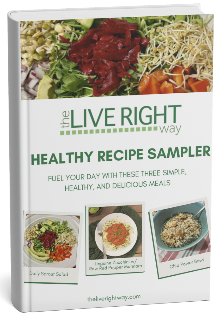 healthy recipe sampler
