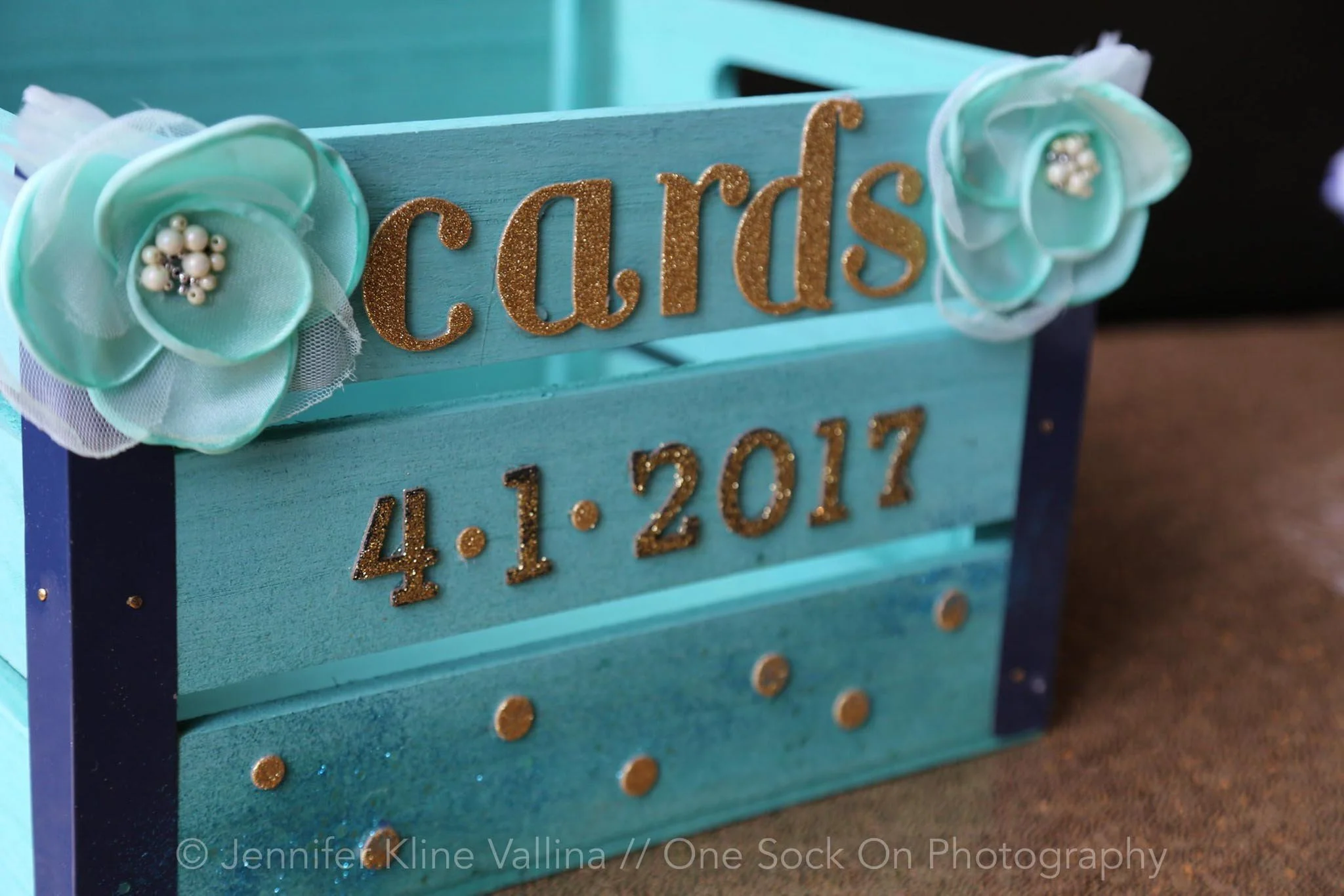 gift card box at party