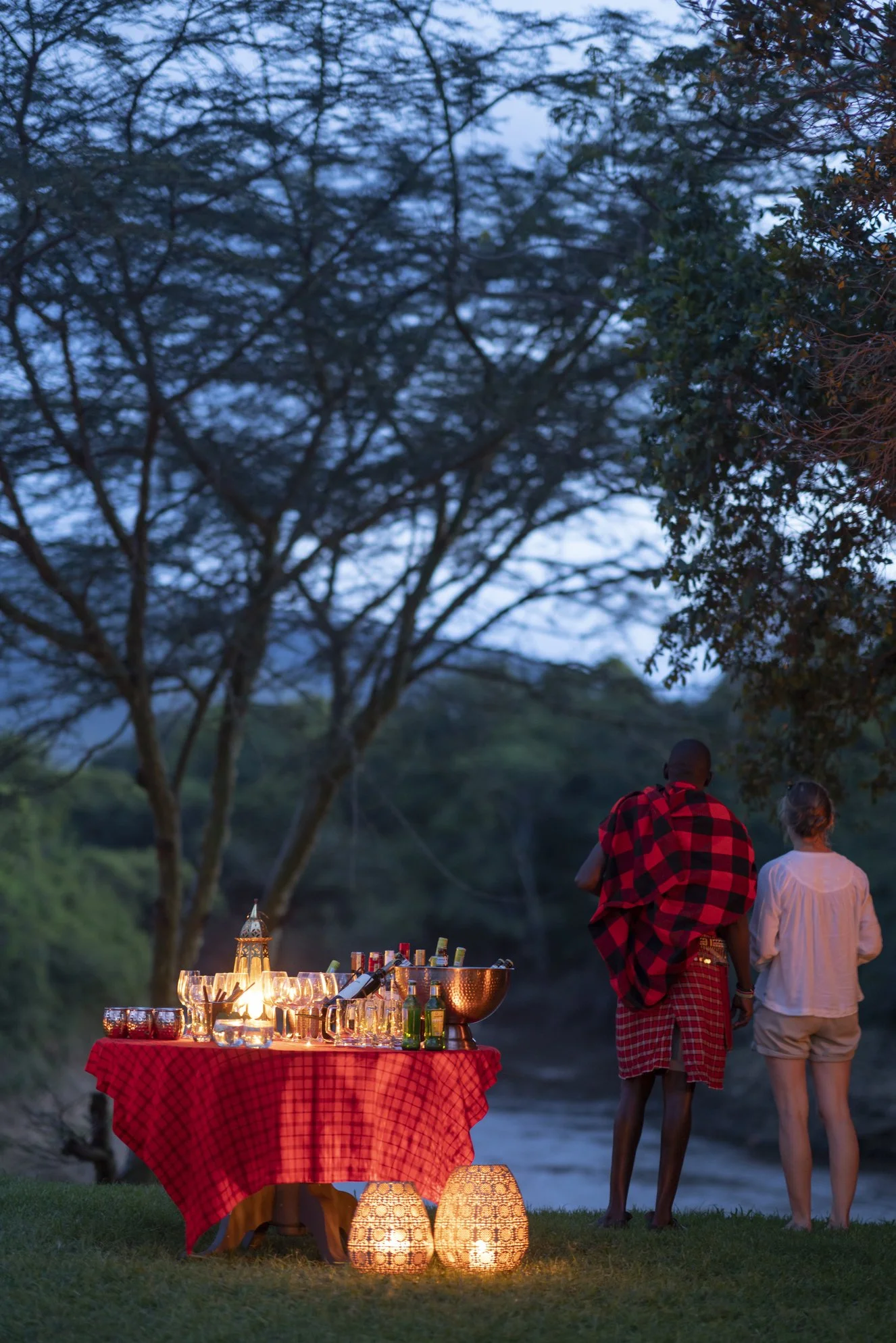 Sundowners & Hippo watching by the riverside.jpg