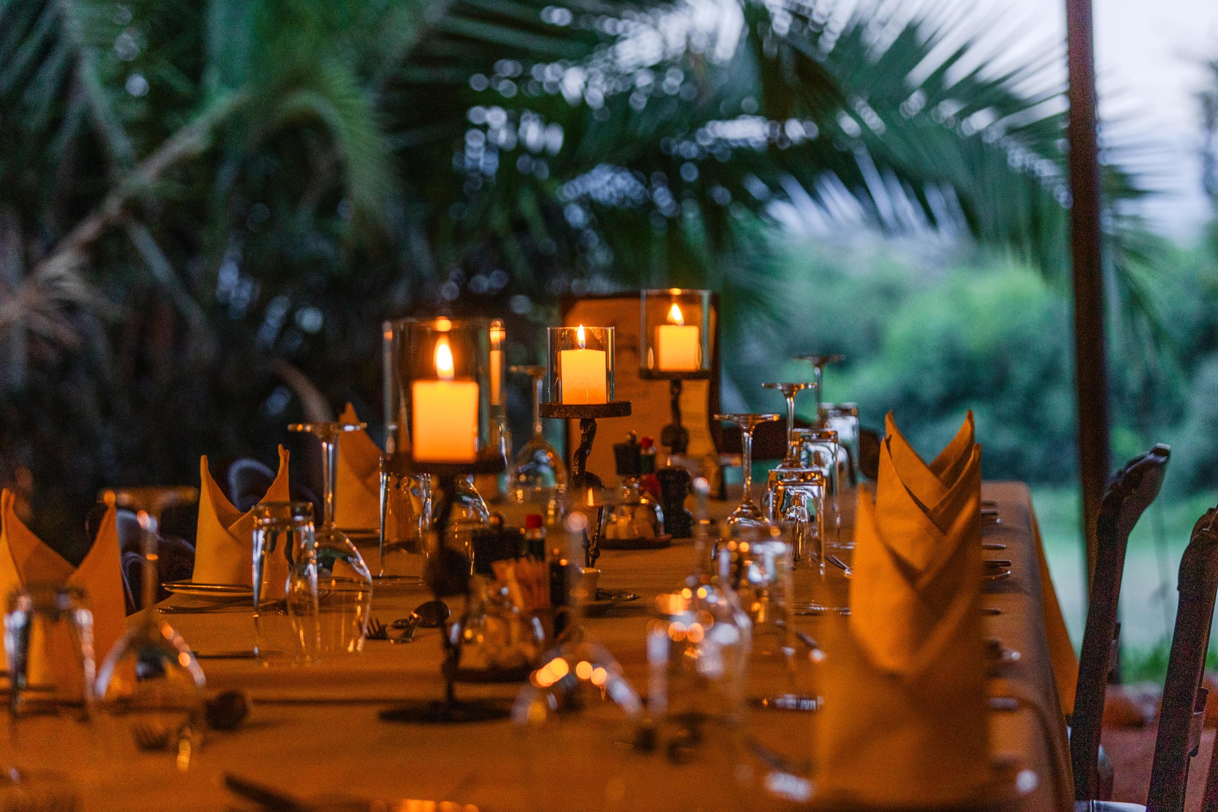 Dining at Cottar s Camp.JPG