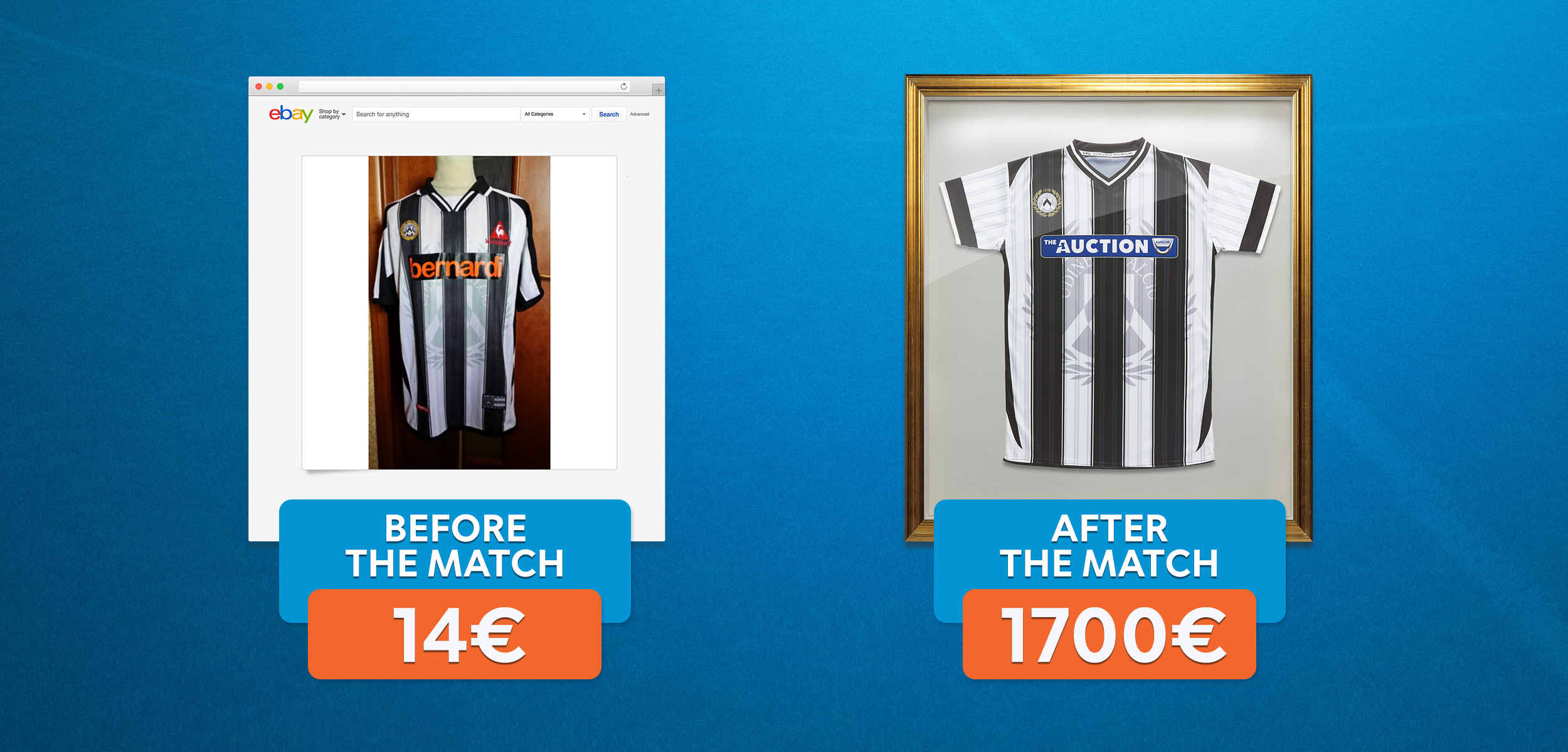 11 different shirts from 11 fans
