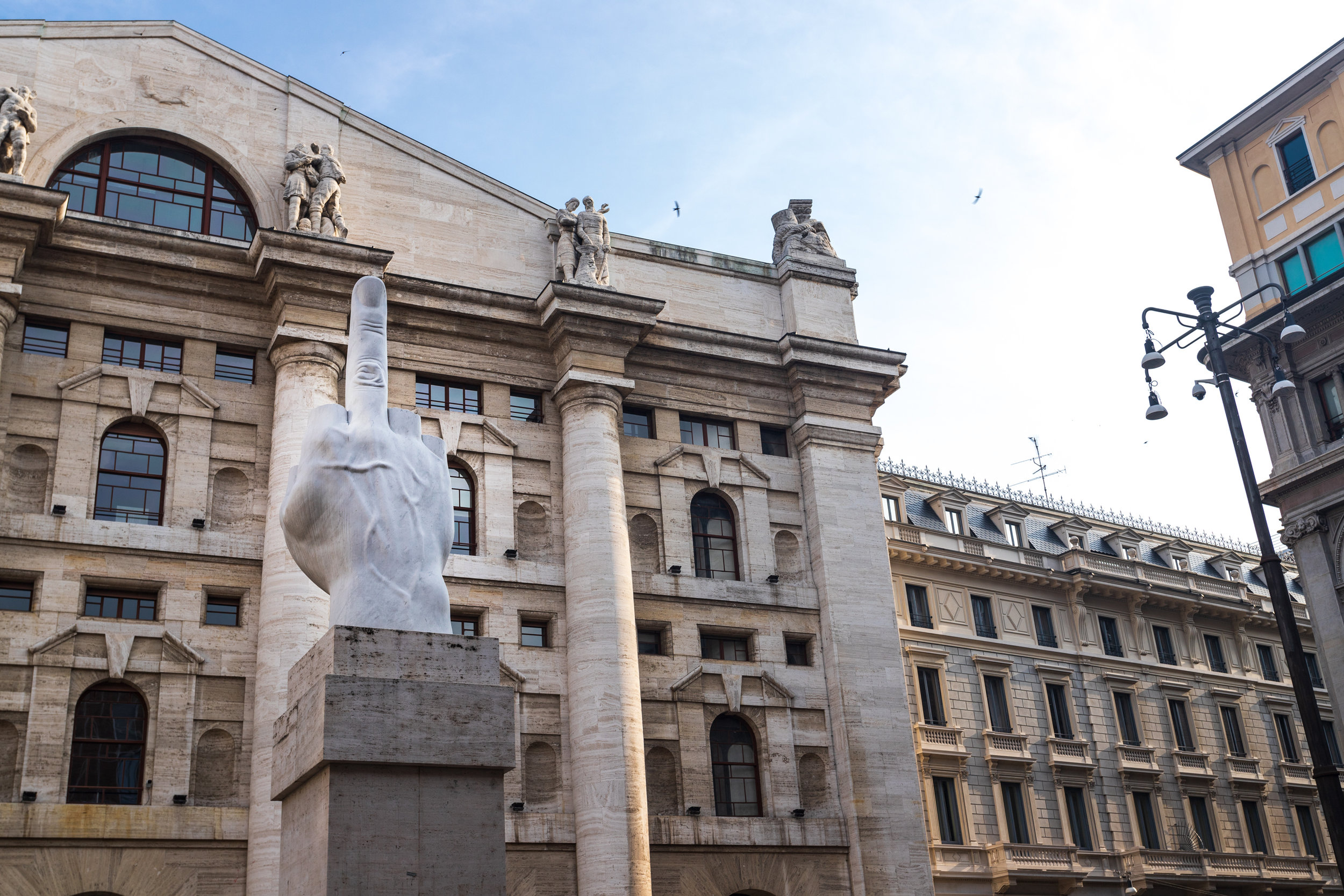 The original statue