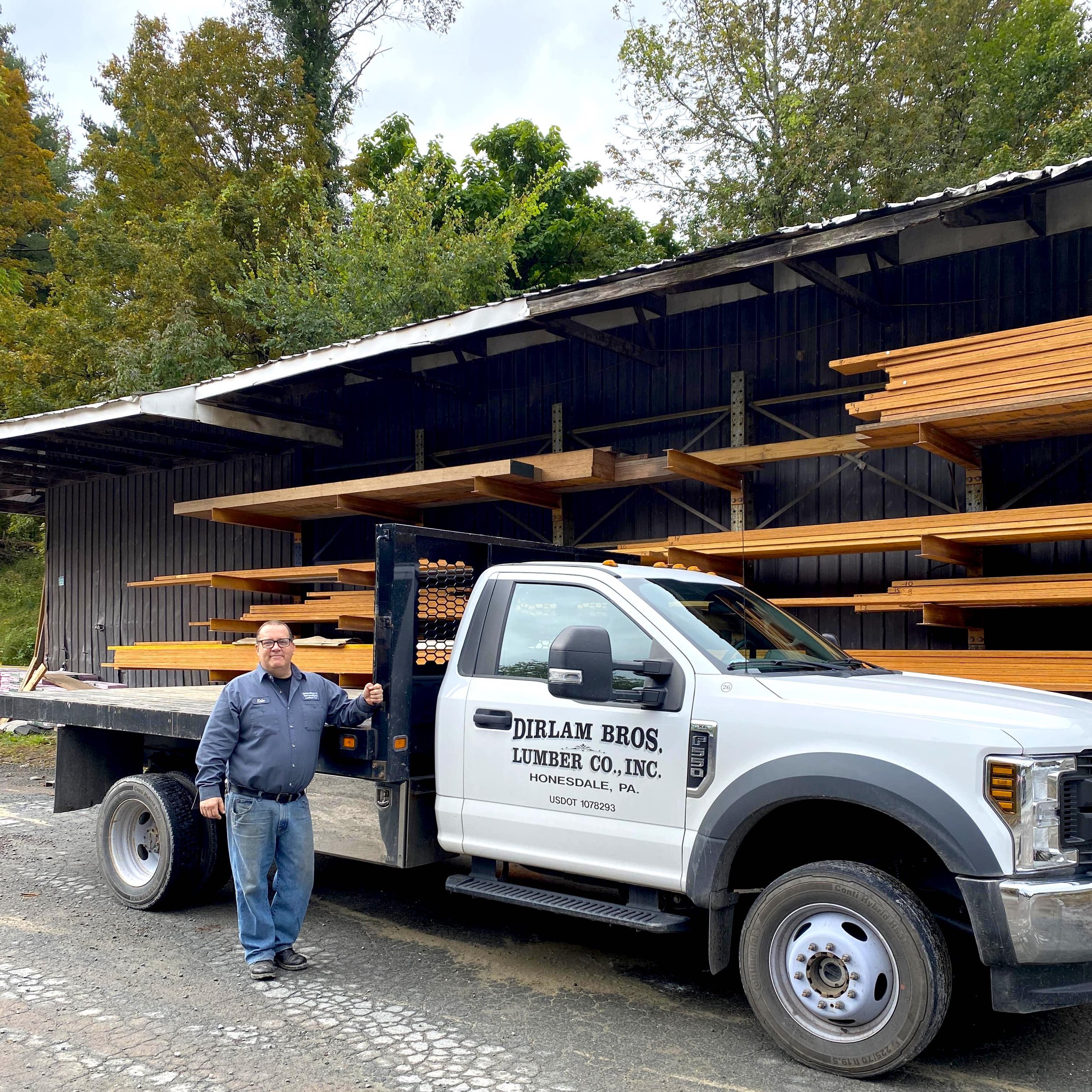 Narrowsburg Lumber Truck.JPG