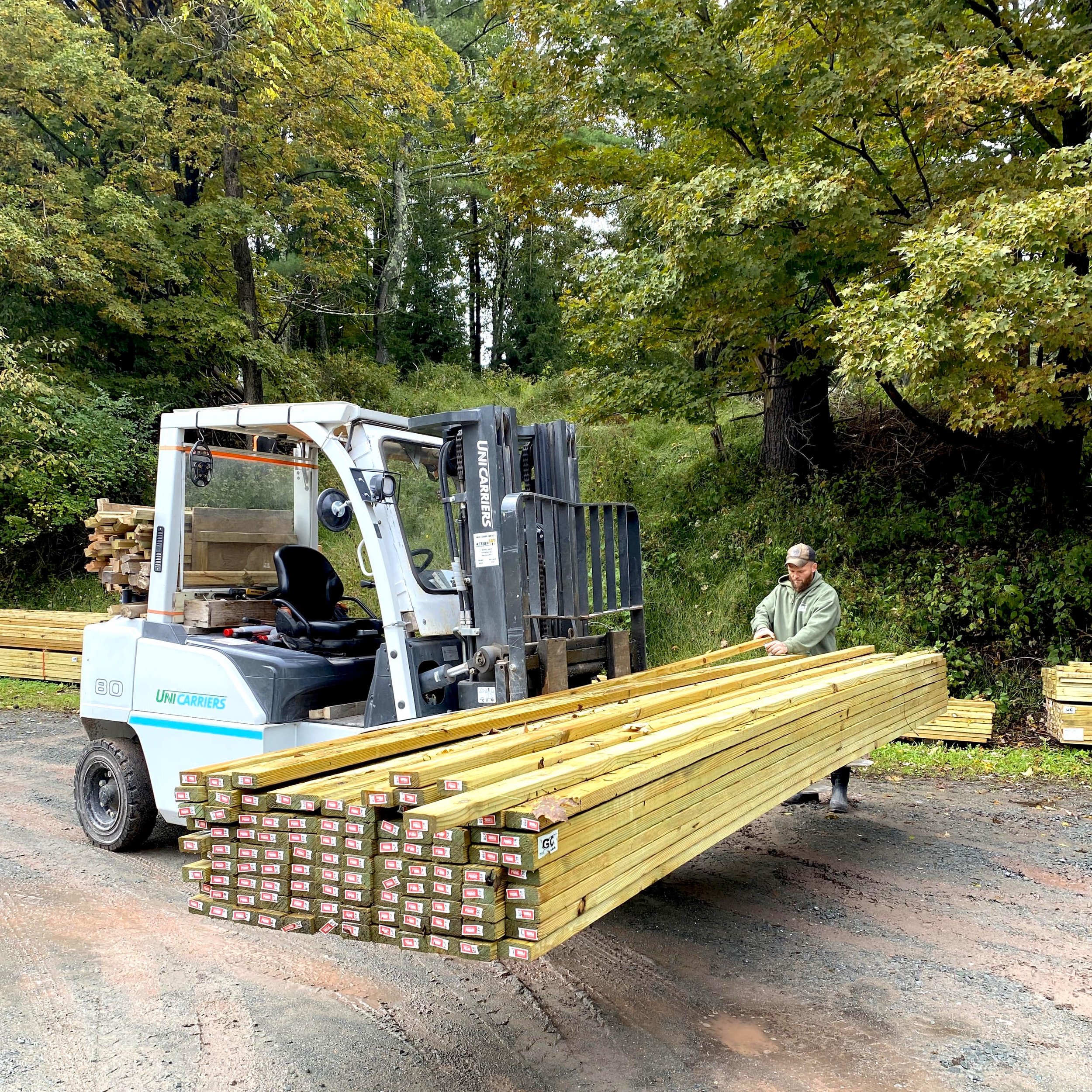 Narrowsburg Lumber Forklift.JPG