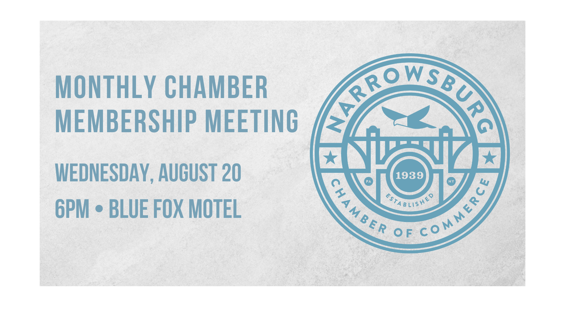 Narrowsburg Chamber Members Meeting