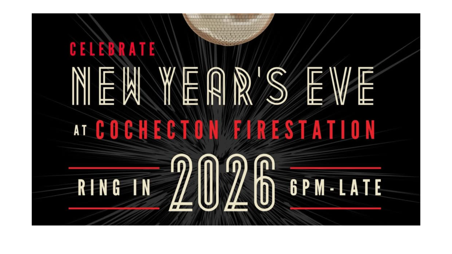 Cochecton Firestation New Year's Eve
