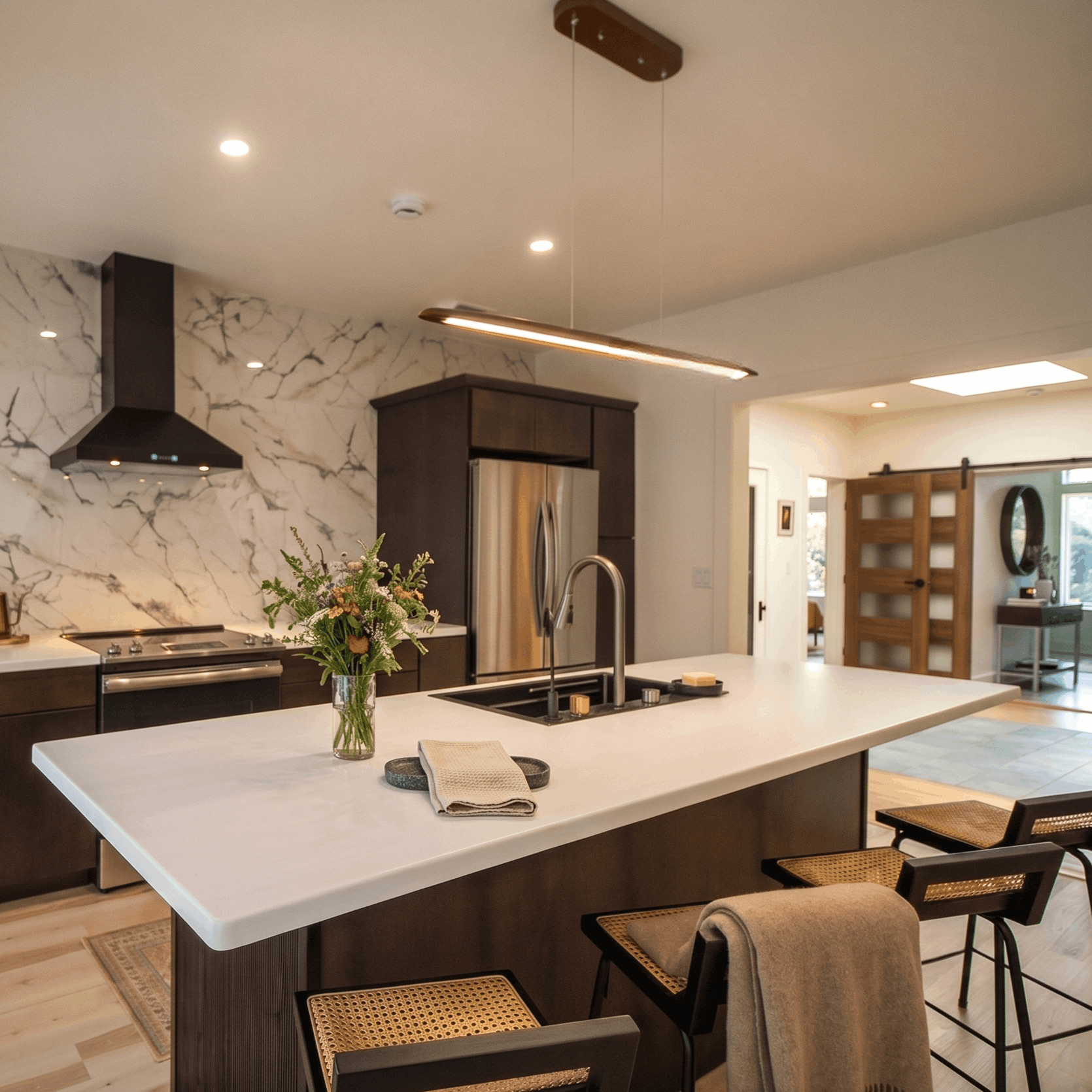 Kitchen River Penthouse Narrowsburg.png
