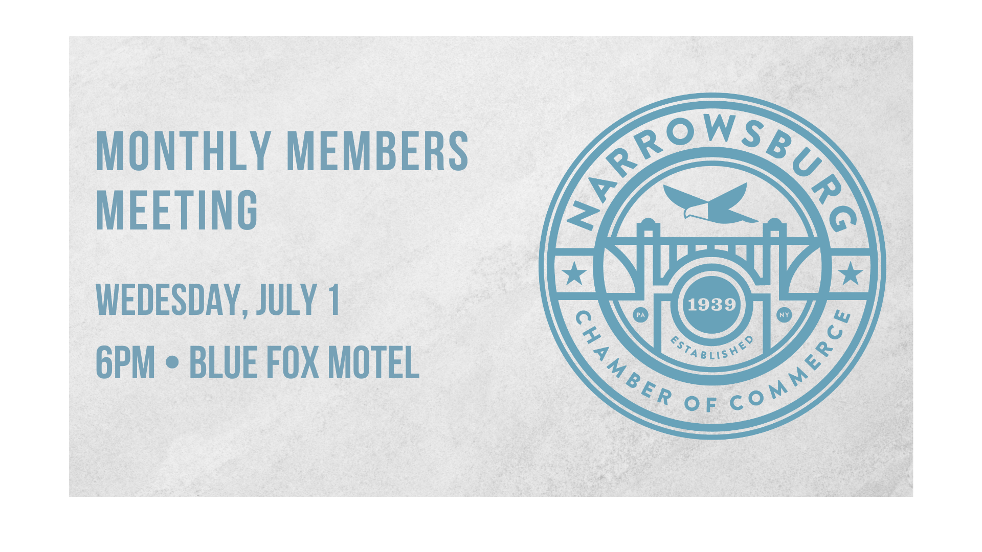 Monthly Chamber Meeting