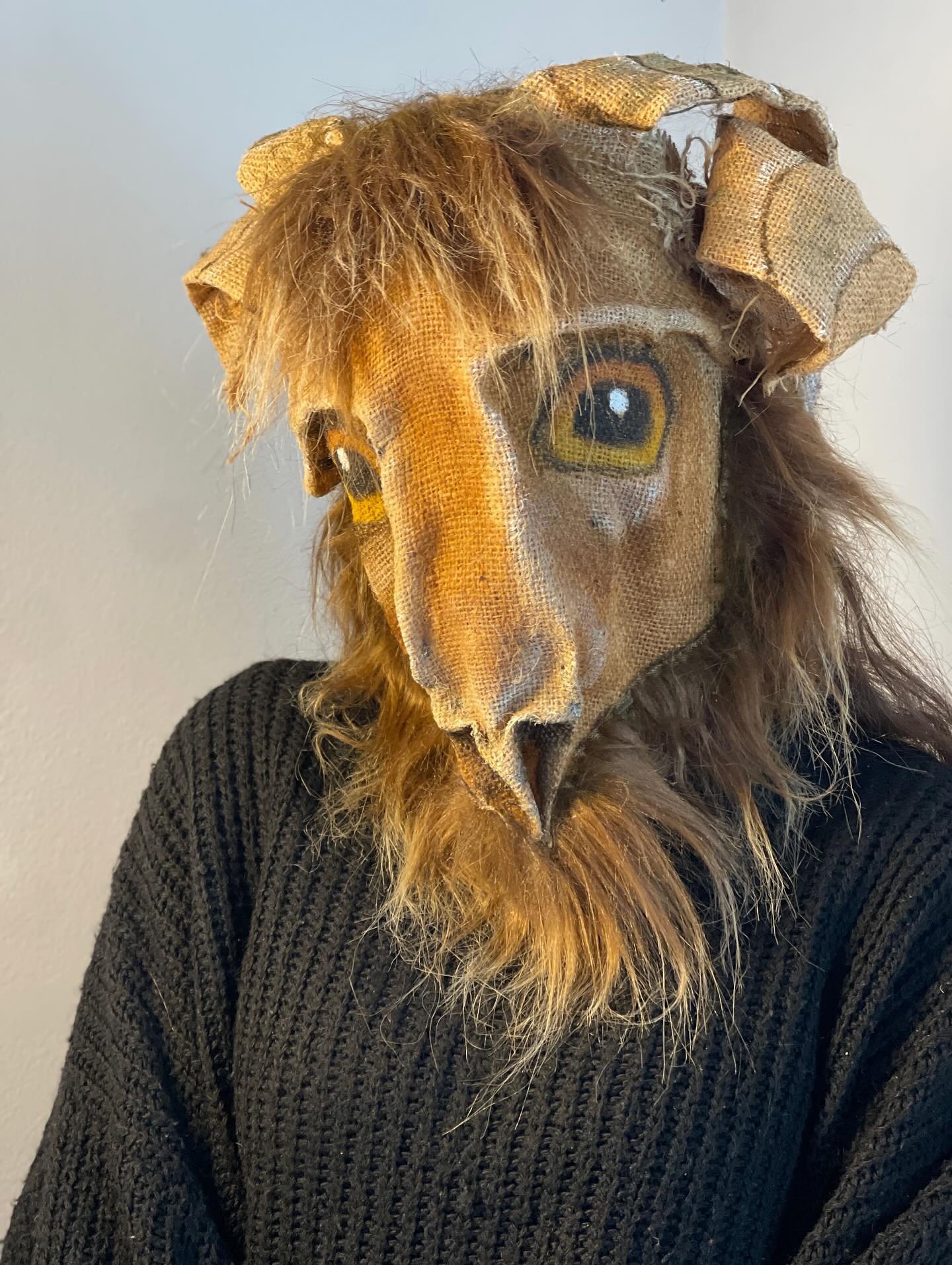 Goat Mask -- Creepy Masks for Photos, Videos, Halloween and Special Events
#creepymask #goatmask #crookedcrowmasks