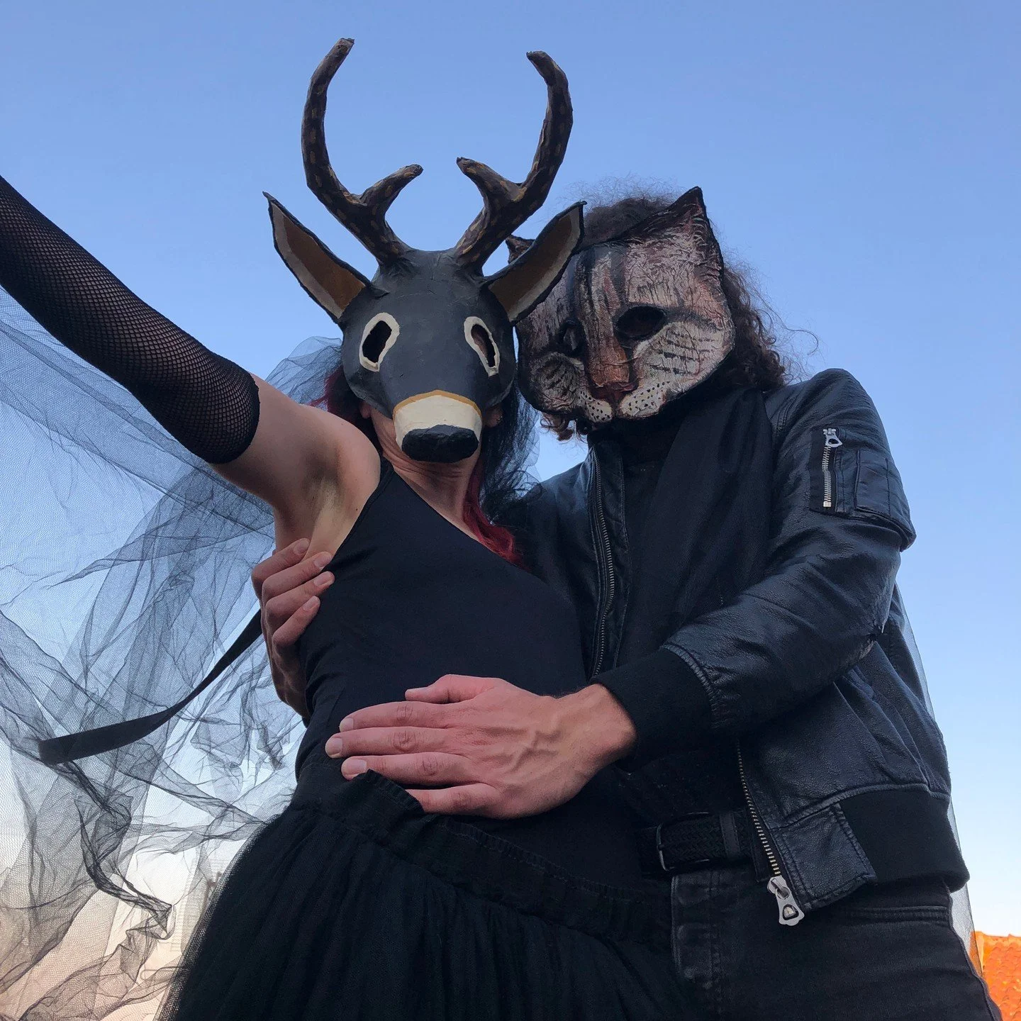Deer Masks for Photos, Videos, Halloween and Special Events
#halloween #masks #deer #crookedcrowmasks