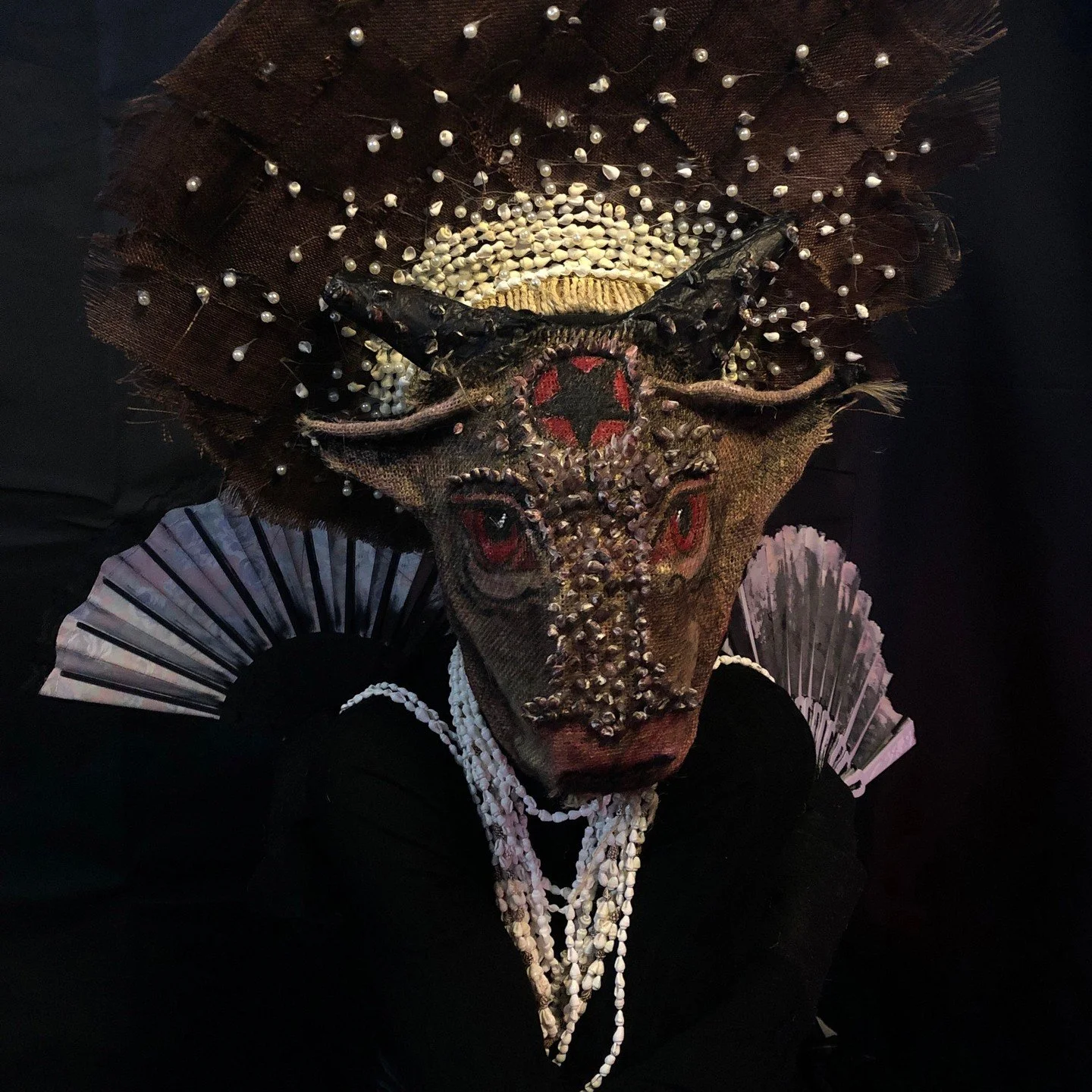 Handmade masks for theater, Halloween, parties, masquerades and fun times #cat #maskart #catmask #crookedcrowmasks