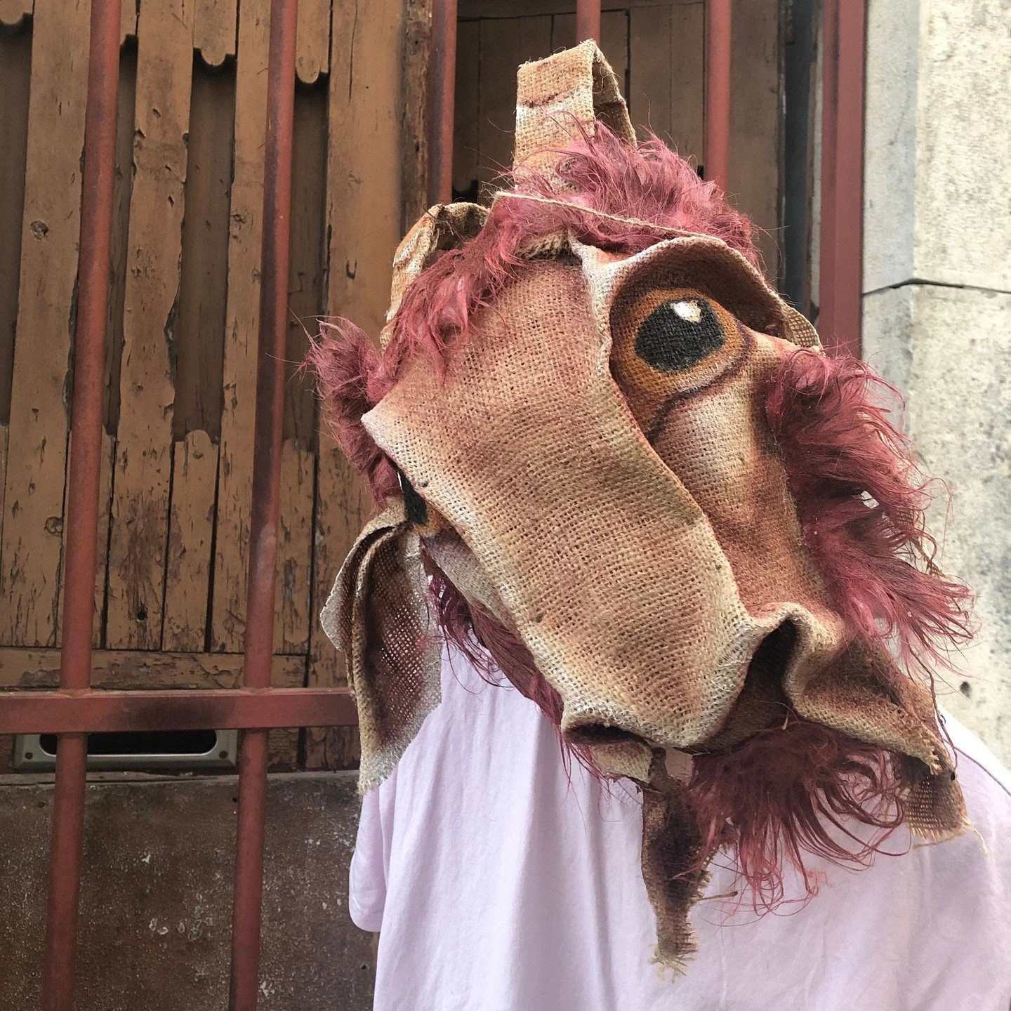 Handmade masks for theater, Halloween, parties, masquerades and fun times #goat #maskart #goatmask #crookedcrowmasks