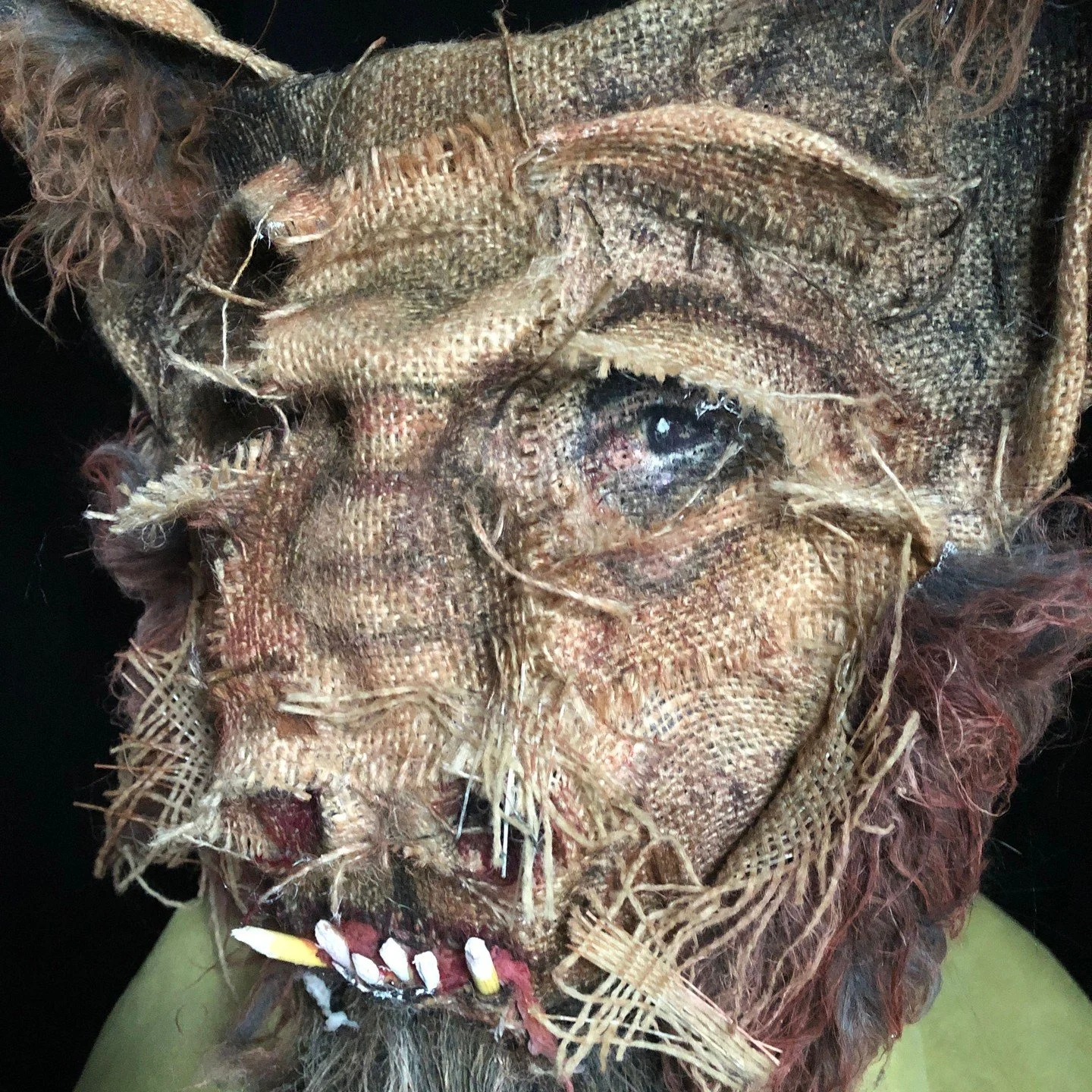 Handmade masks for theater, Halloween, parties, masquerades and fun times #werewolf #maskart #devilmask #crookedcrowmasks