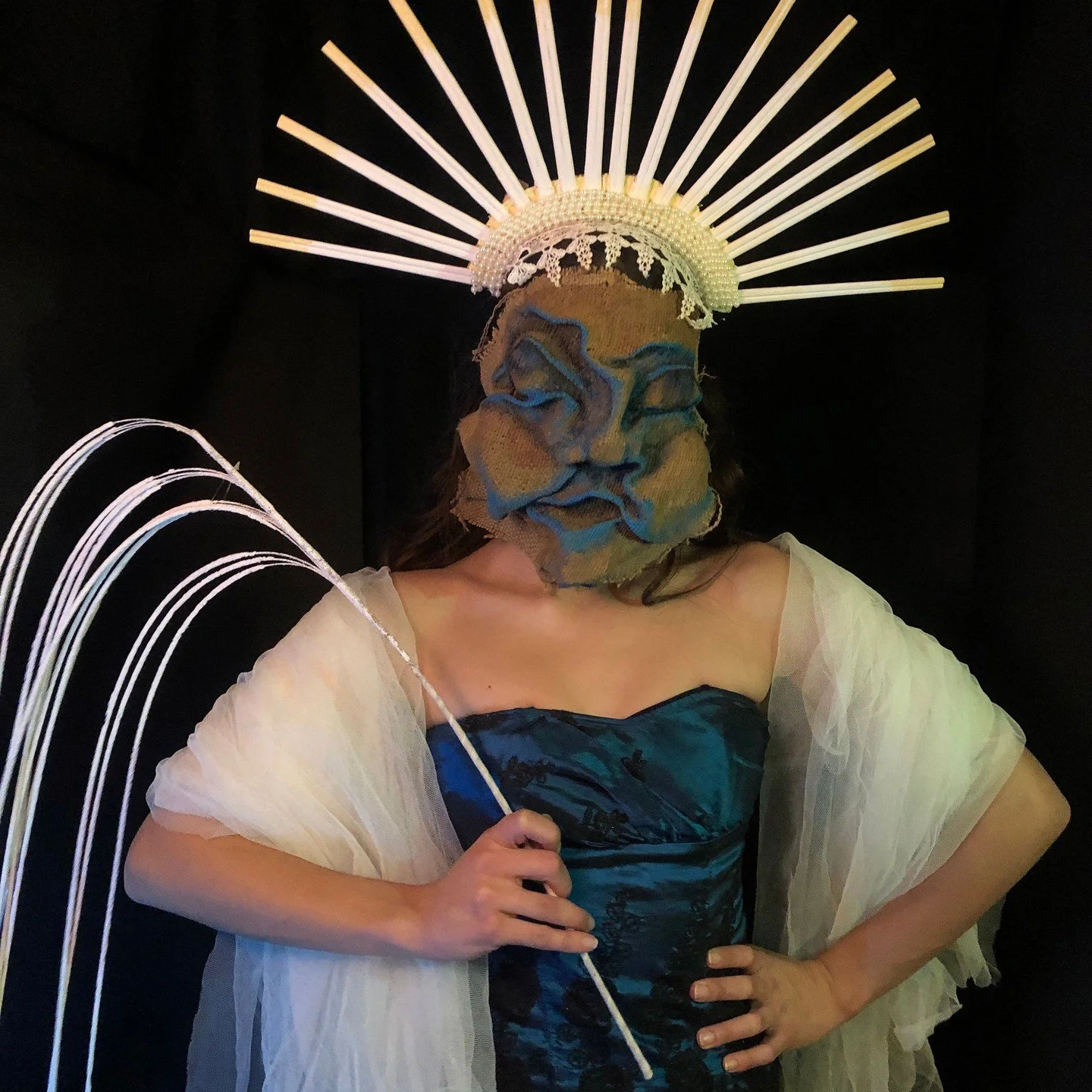 Handmade masks for movies,, Halloween, parties, masquerades and fun times  #maskart #mask #props #cryptid #crookedcrowmasks