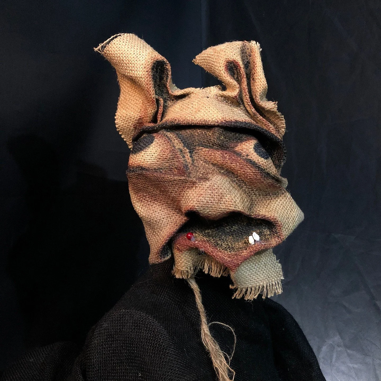 Handmade masks for movies,, Halloween, parties, masquerades and fun times  #maskart #mask #props #cryptid #crookedcrowmasks