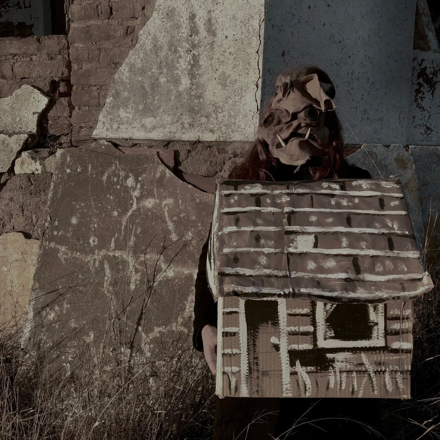 Handmade masks for movies, Halloween, parties, masquerades and fun times  #maskart #mask #props #cryptid #crookedcrowmasks