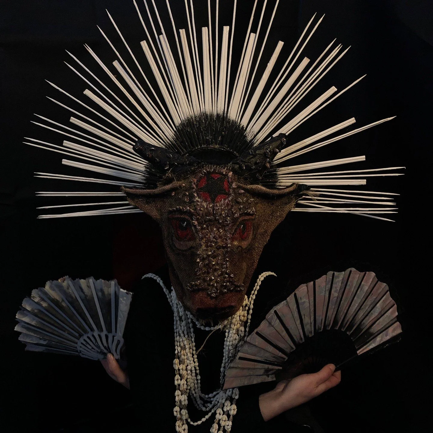 Handmade masks for theater, Halloween, parties, masquerades and fun times #cat #maskart #catmask #crookedcrowmasks