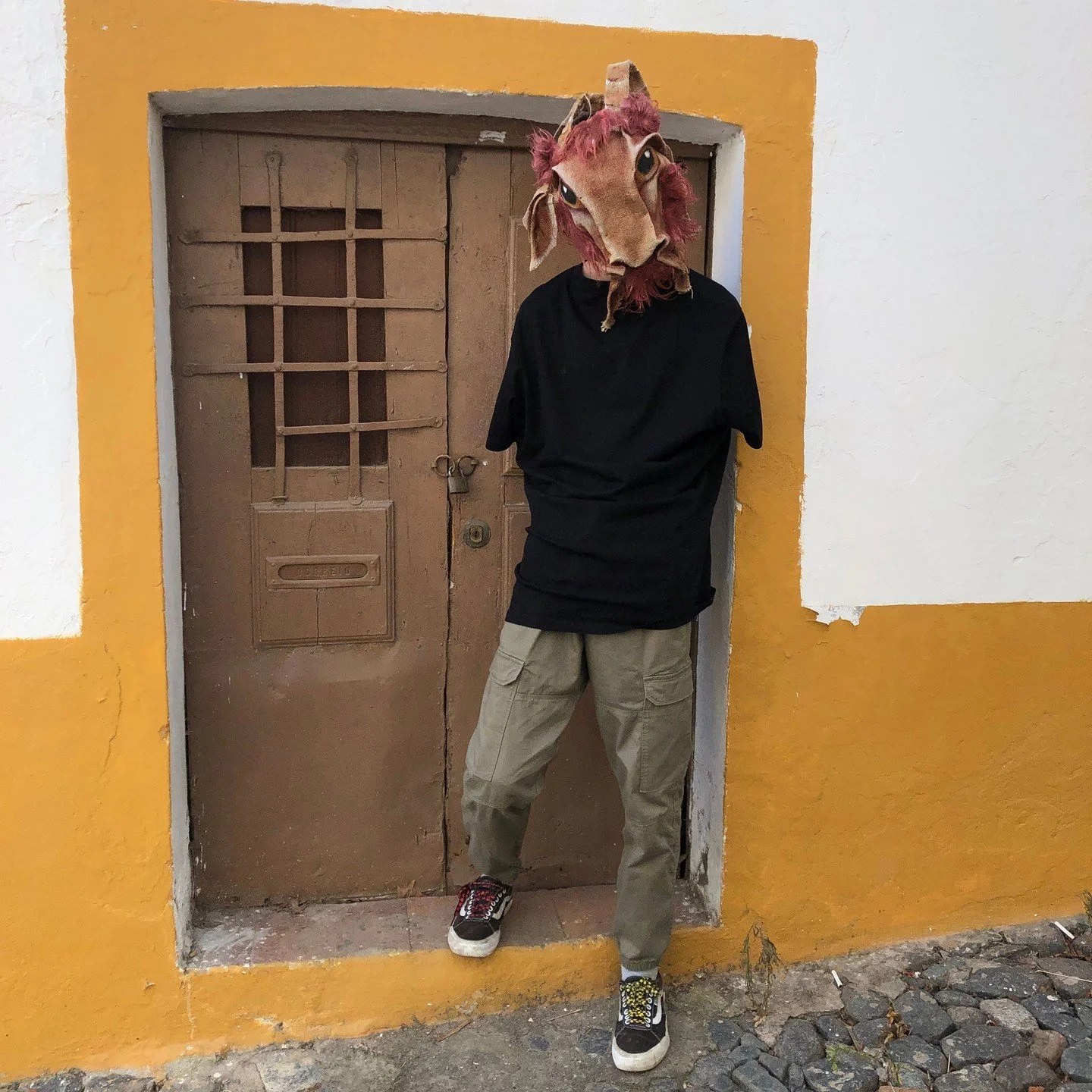 Handmade masks for theater, Halloween, parties, masquerades and fun times #goat #maskart #goatmask #crookedcrowmasks