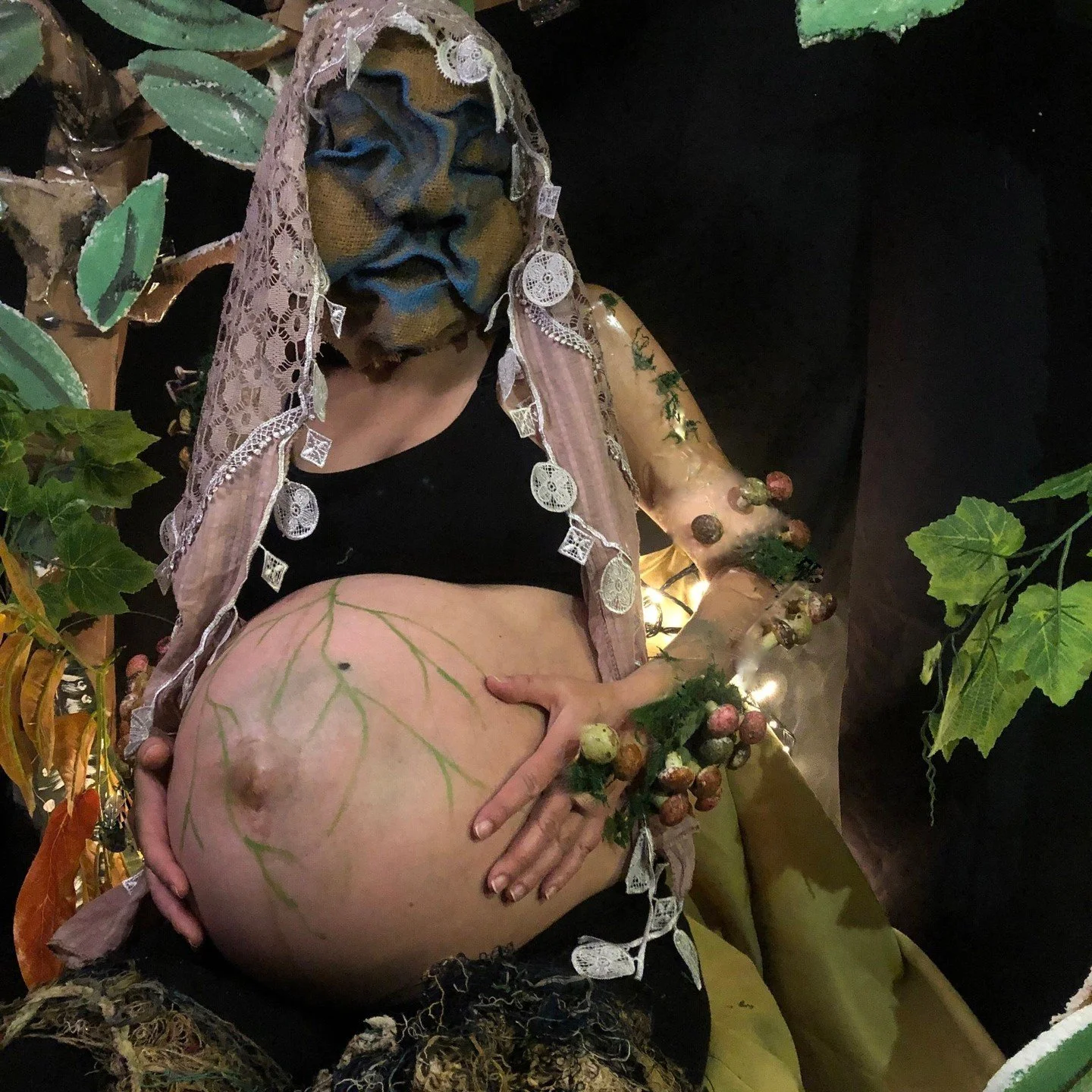 Handmade masks for movies, Halloween, parties, masquerades and fun times  #maskart #mask #props #cryptid #crookedcrowmasks