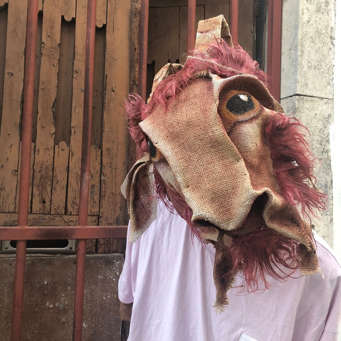 Handmade masks for theater, Halloween, parties, masquerades and fun times #goat #maskart #goatmask #crookedcrowmasks