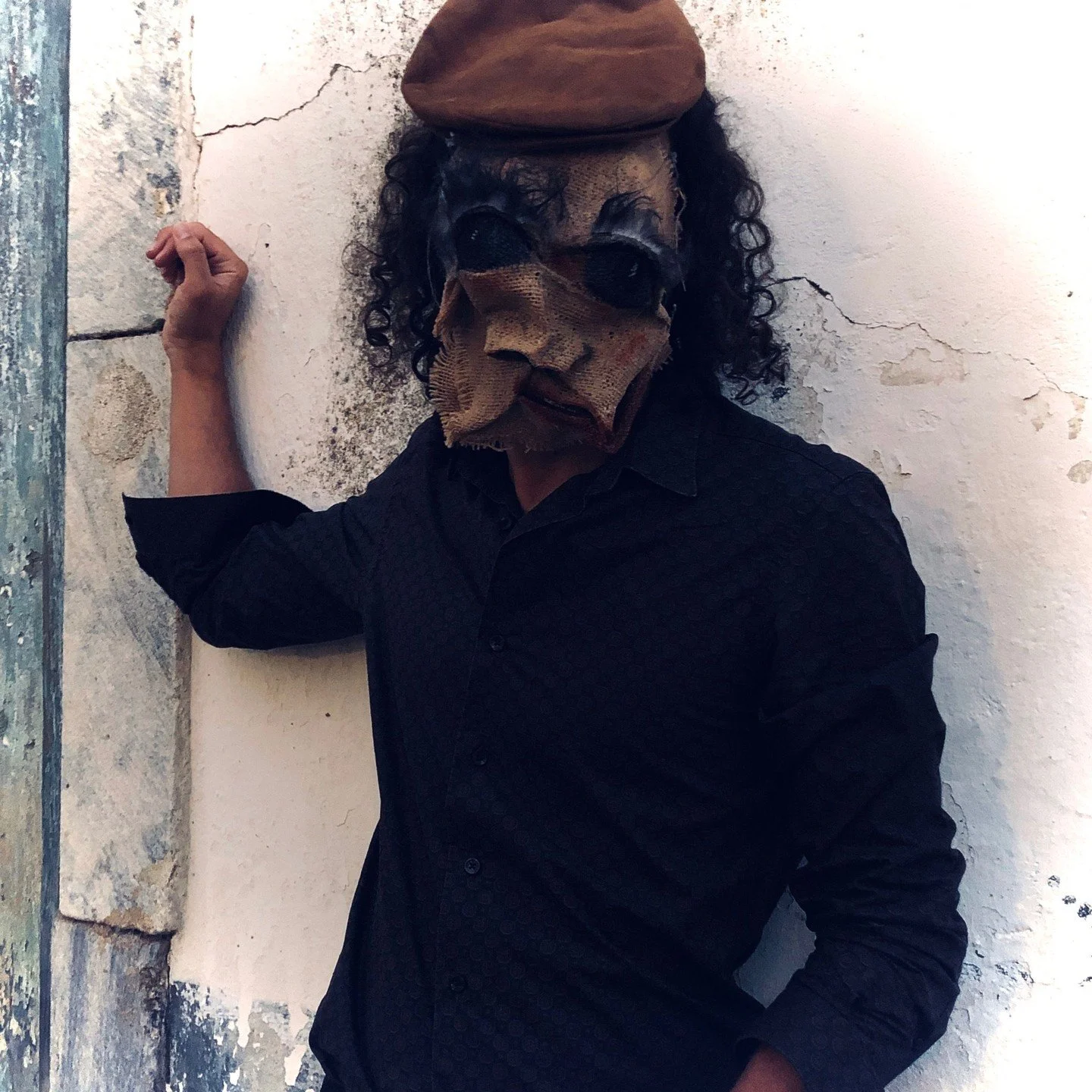 Handmade masks for movies, Halloween, parties, masquerades and fun times  #maskart #mask #props #cryptid #crookedcrowmasks