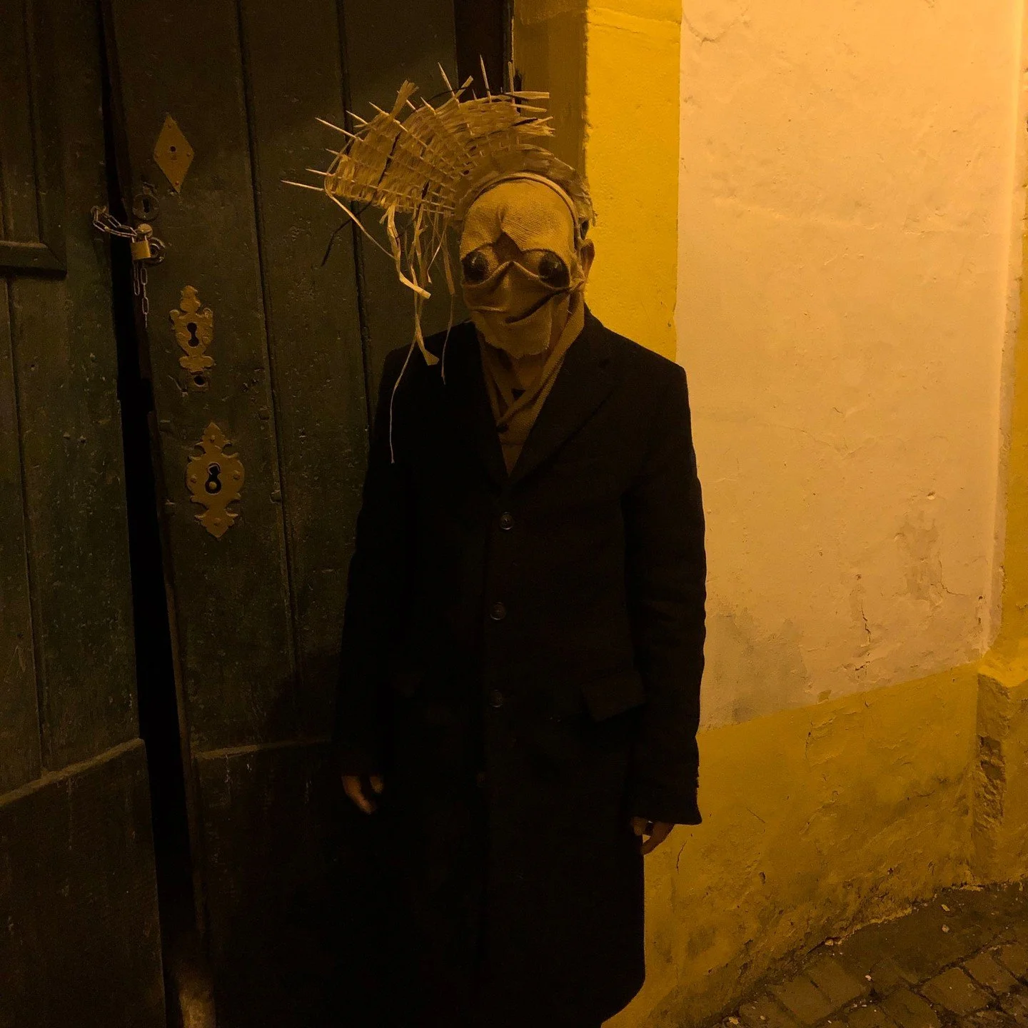 Handmade masks for movies, Halloween, parties, masquerades and fun times  #maskart #mask #props #cryptid #crookedcrowmasks
