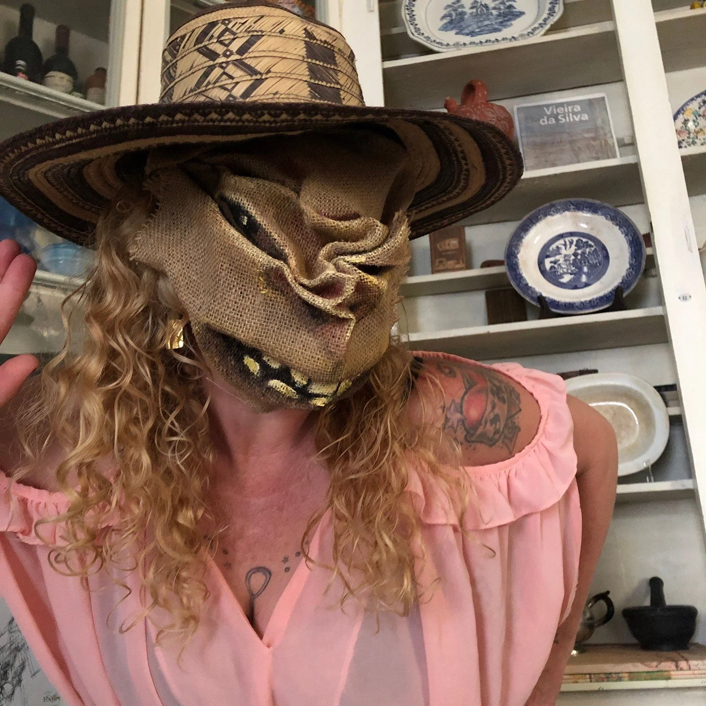 Handmade masks for movies, Halloween, parties, masquerades and fun times  #maskart #mask #props #cryptid #crookedcrowmasks