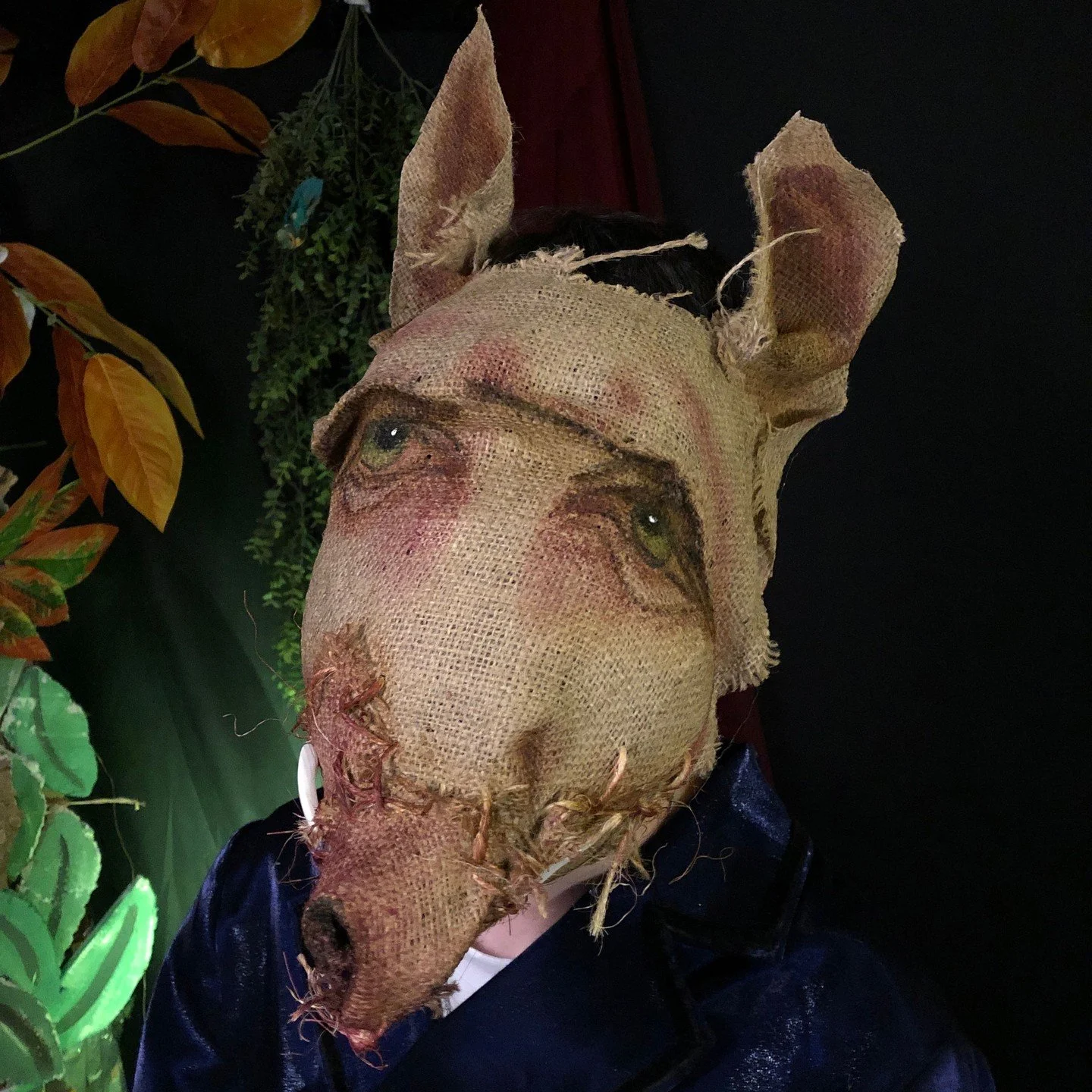Handmade masks for movies, Halloween, parties, masquerades and fun times  #maskart #mask #props #monsters #crookedcrowmasks