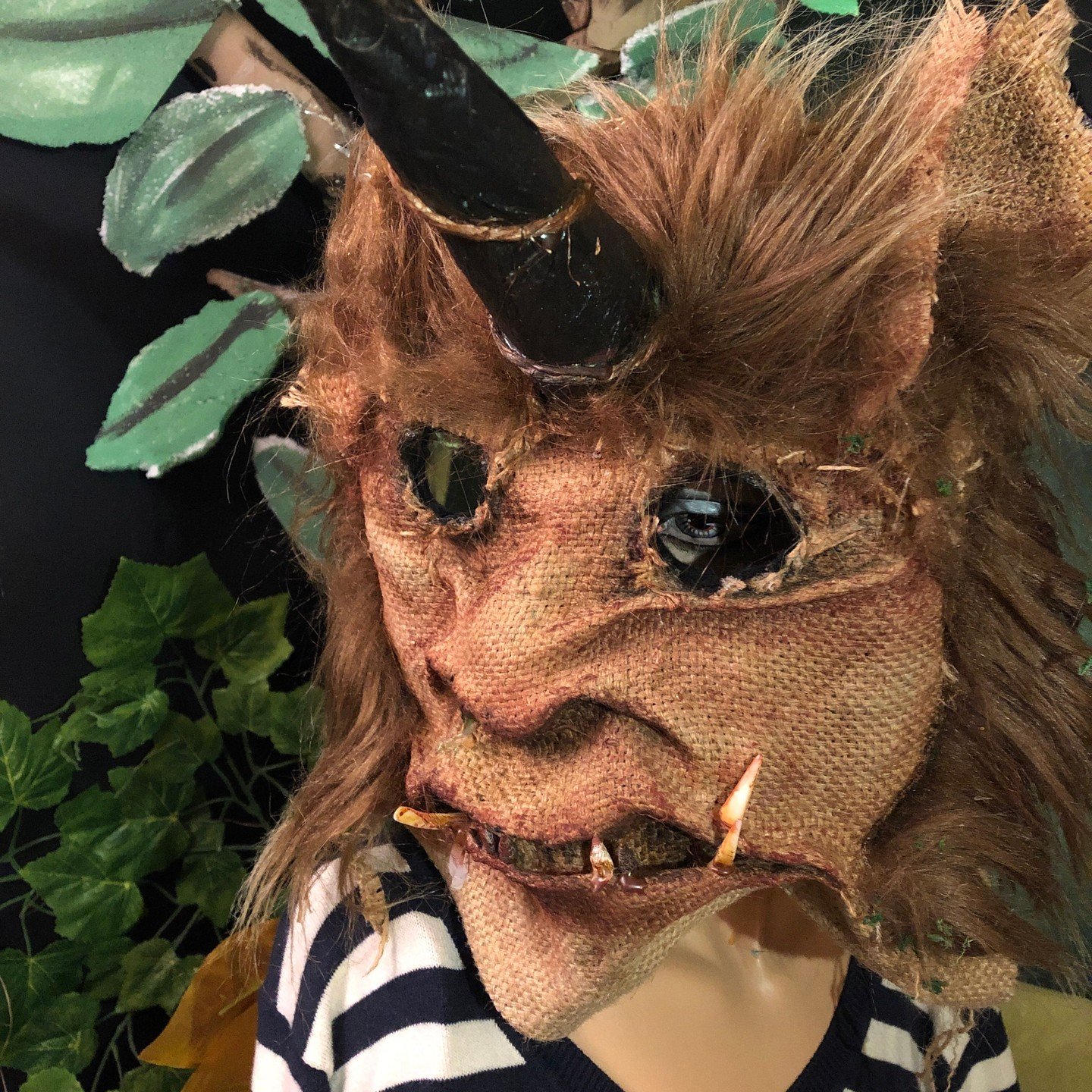 Handmade masks for movies, Halloween, parties, masquerades and fun times  #maskart #mask #props #monsters #crookedcrowmasks