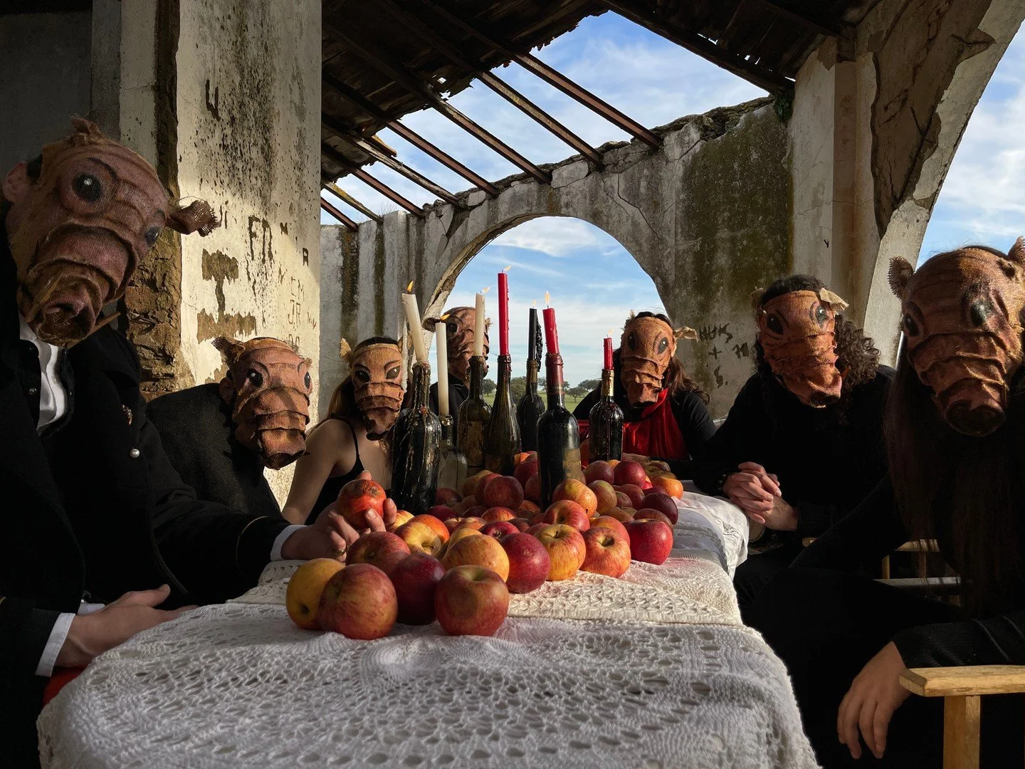 Pig Masks for Photos, Videos, Halloween, Masquerades, Parades, and Special Events
#halloween #horror #crookedcrowmasks