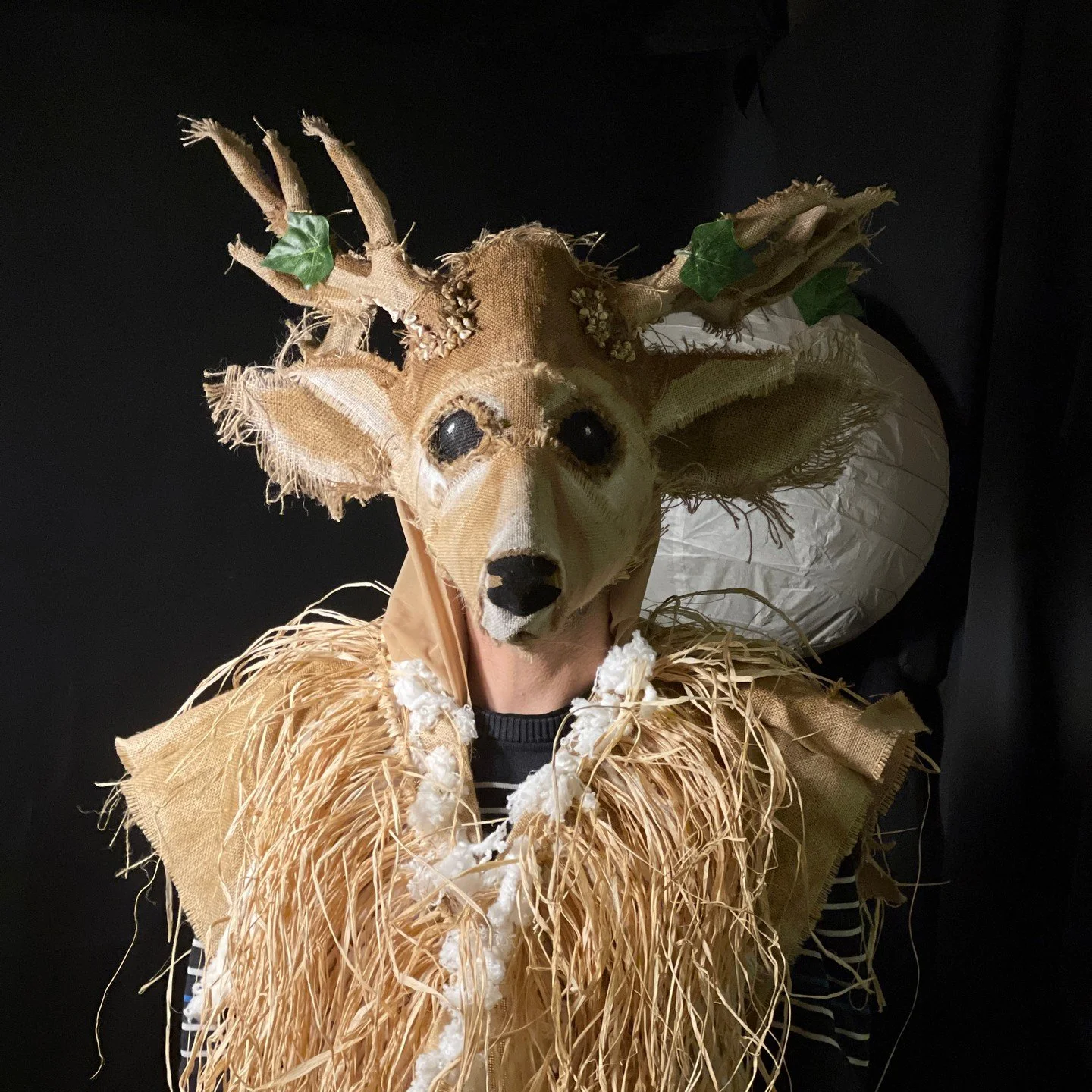 Handmade masks for movie props, haunted house, concert and stage, and fun times. Halloween, masquerade, costume parties and videos. #crookedcrowmasks #handmademasks #creepy #halloween This mask is SOLD.