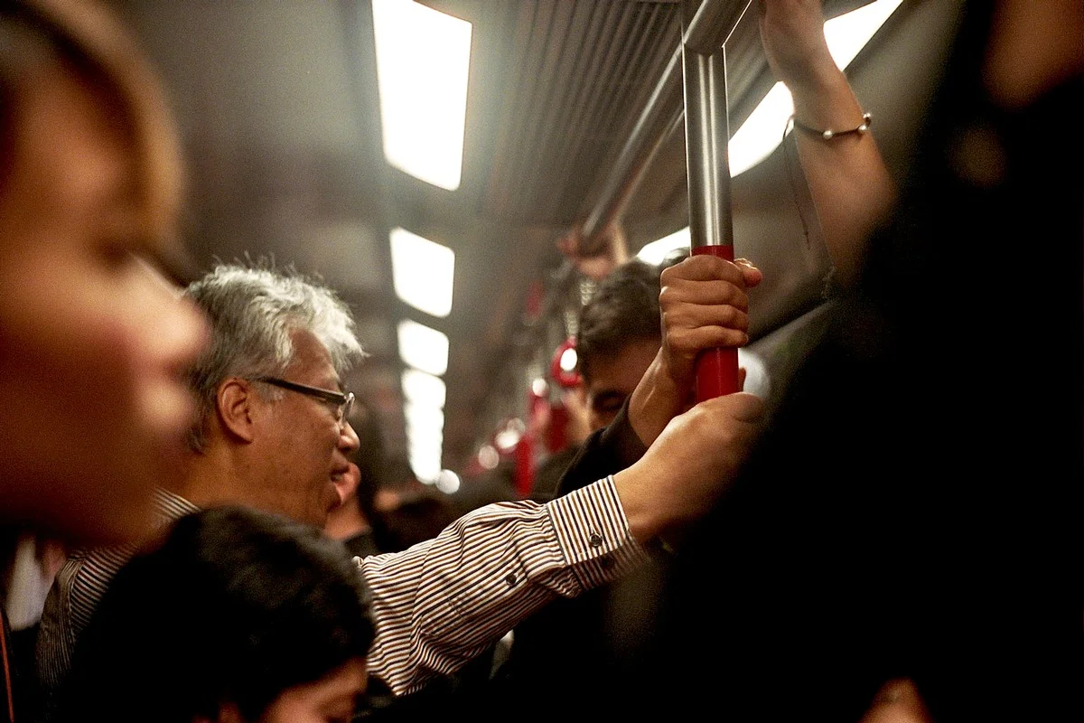 Rush hour in Hong Kong, 2016