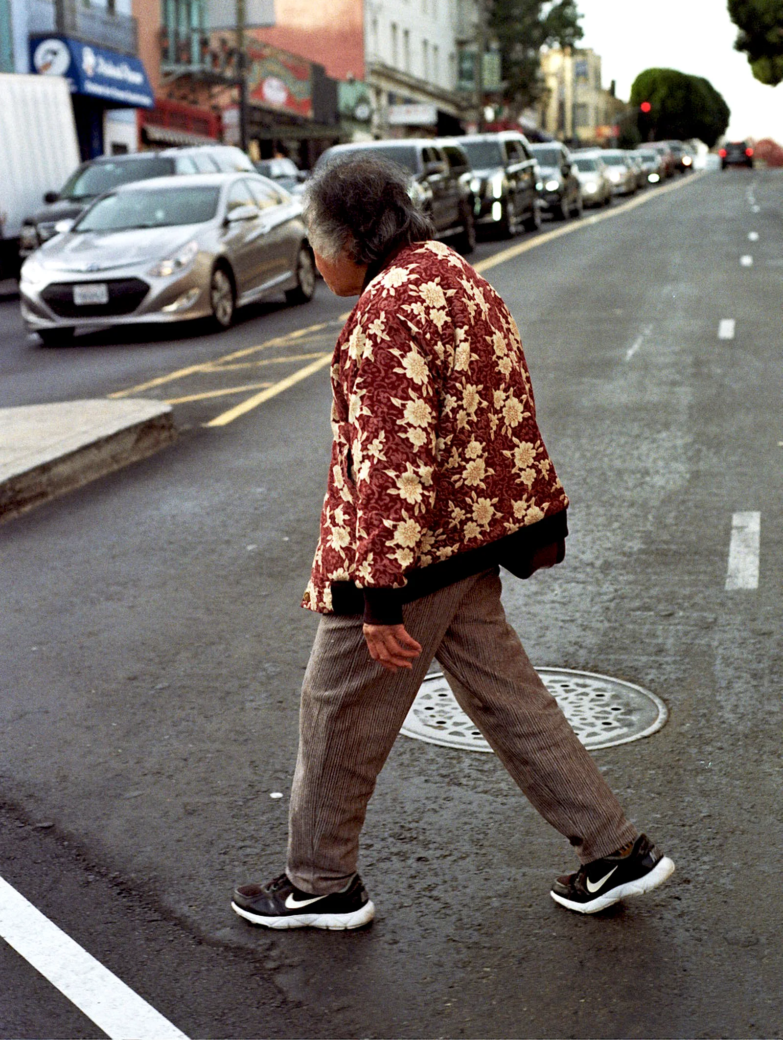 Crossing in San Francisco, CA, 2017