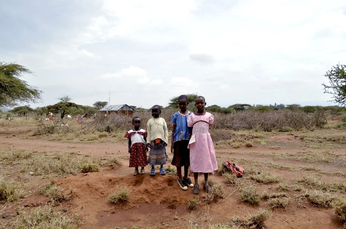 Children at Masai Village, Kenya, 2012
