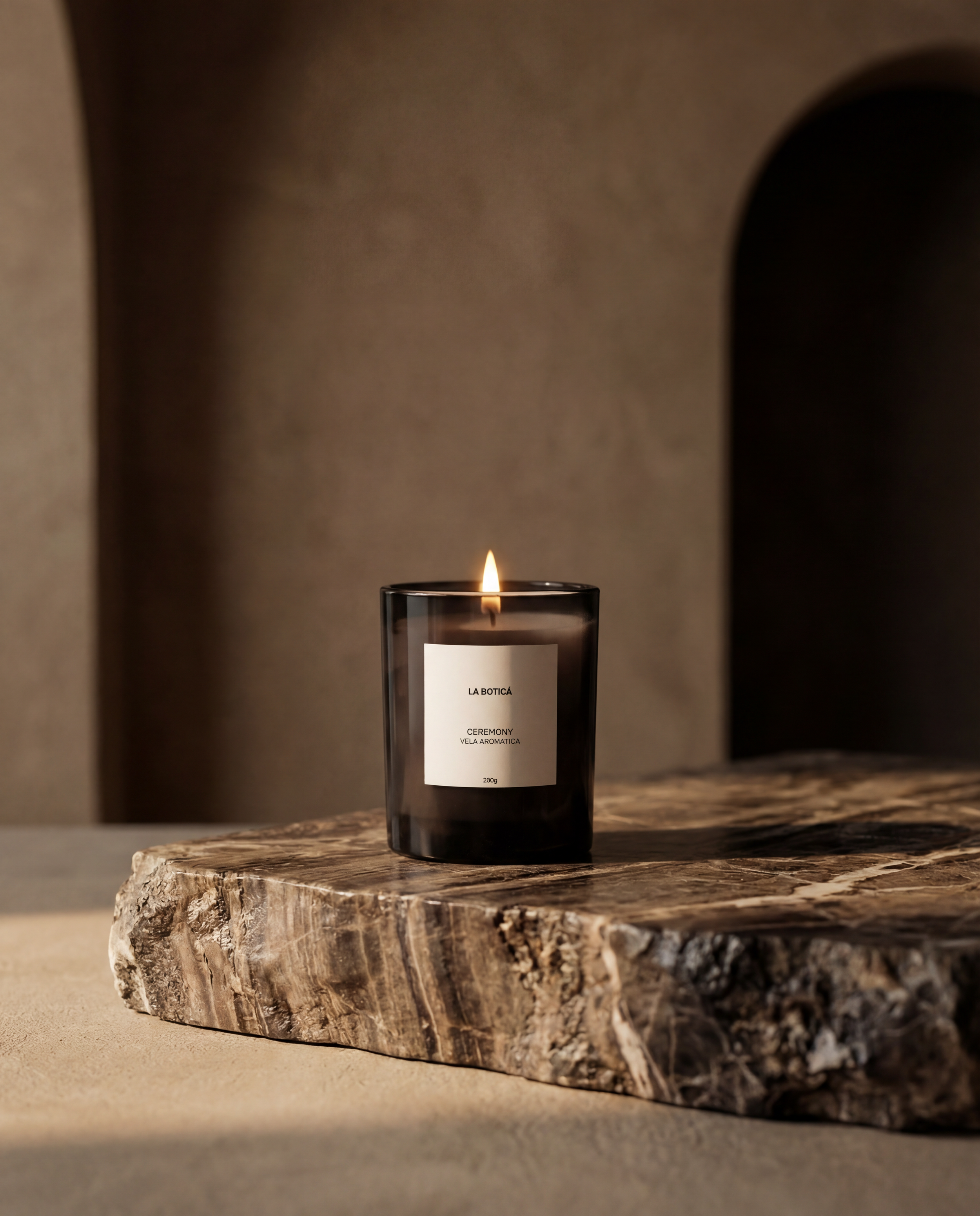 Ceremony Glass Candle by La Botica NYC