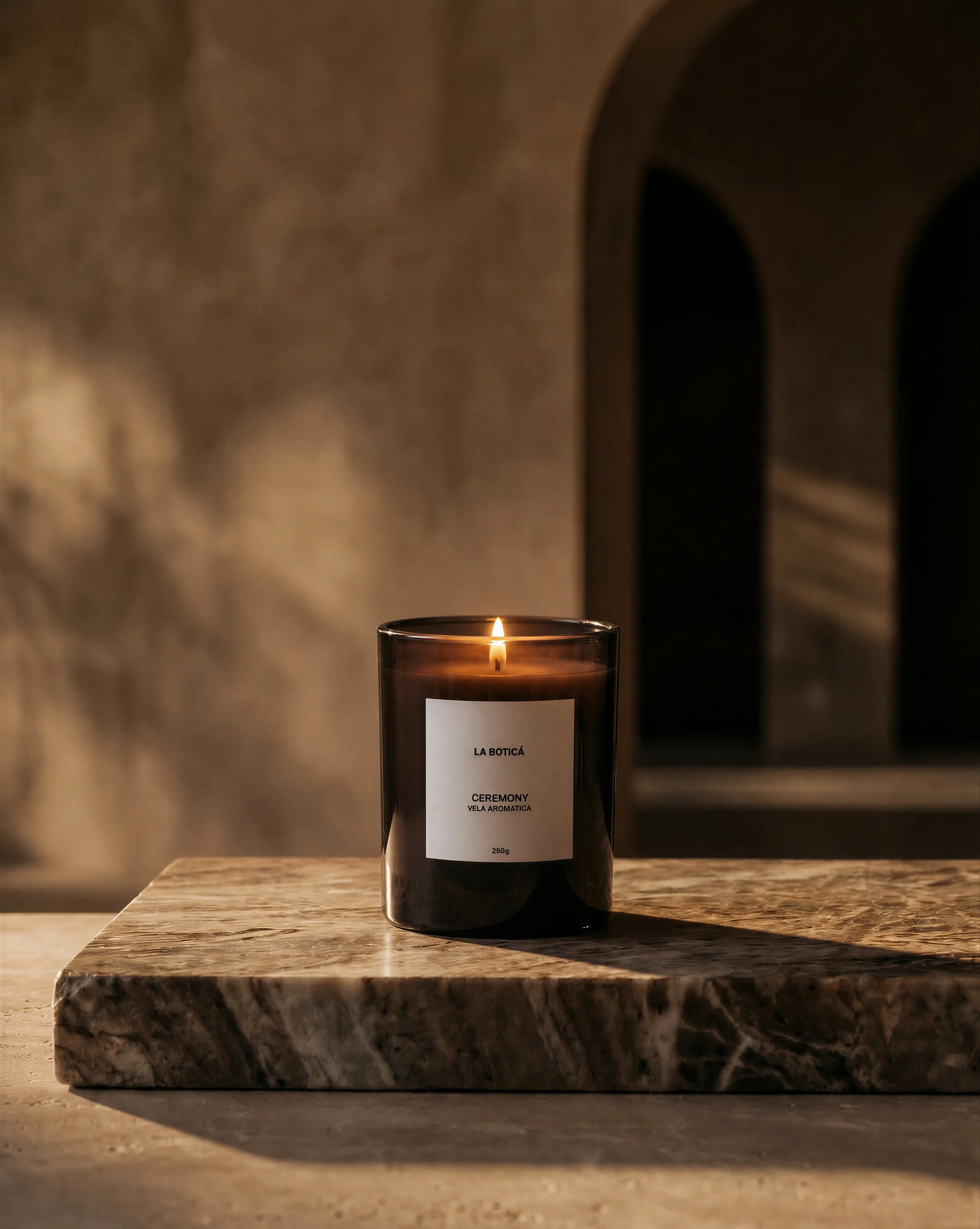 Ceremony Glass Candle