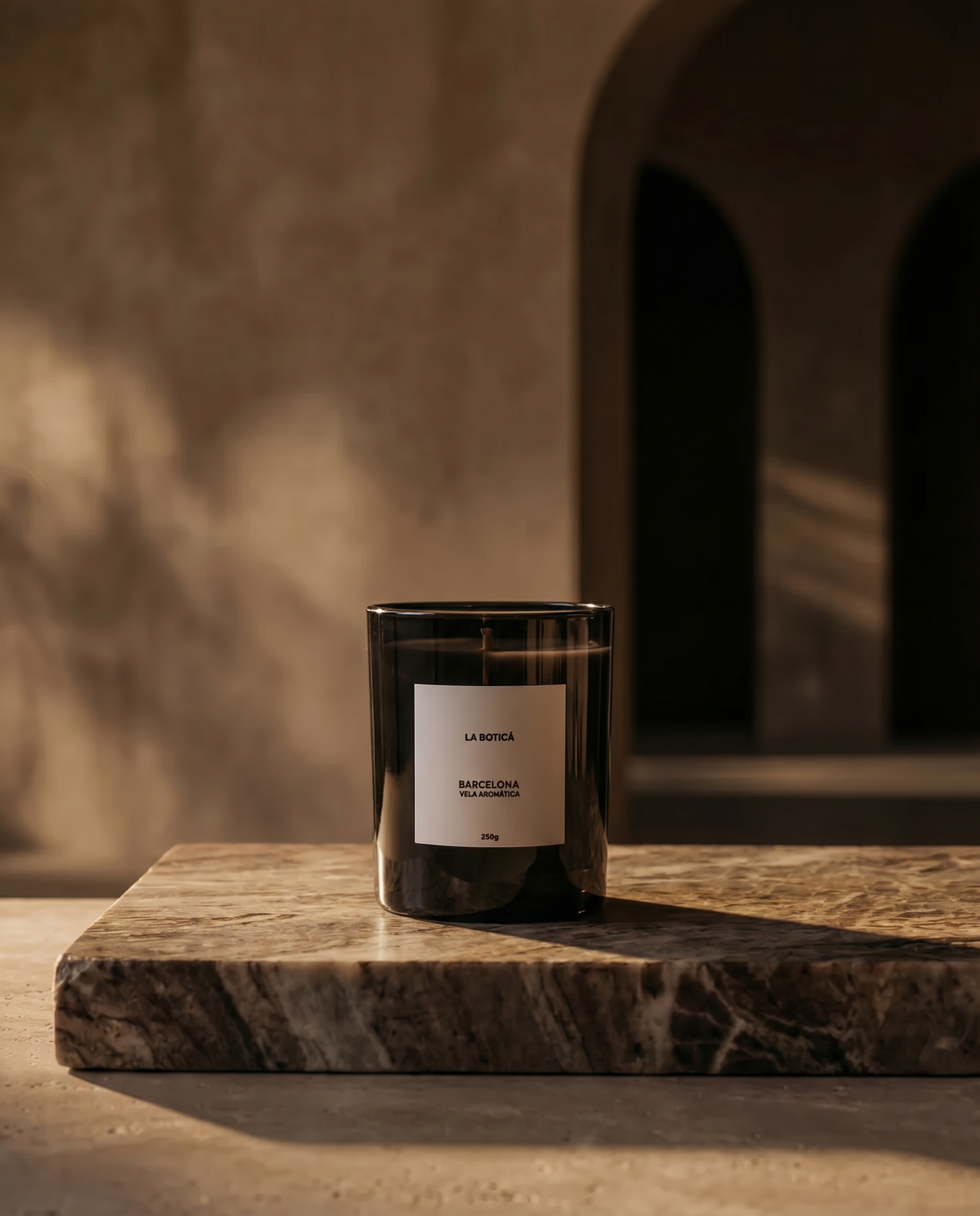 Barcelona Glass Candle