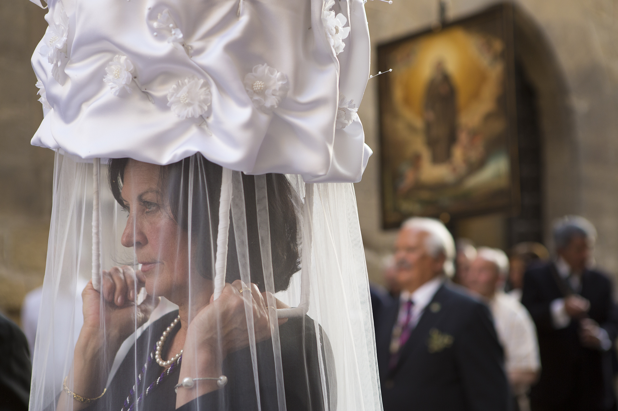  Religious parade, Spain. 