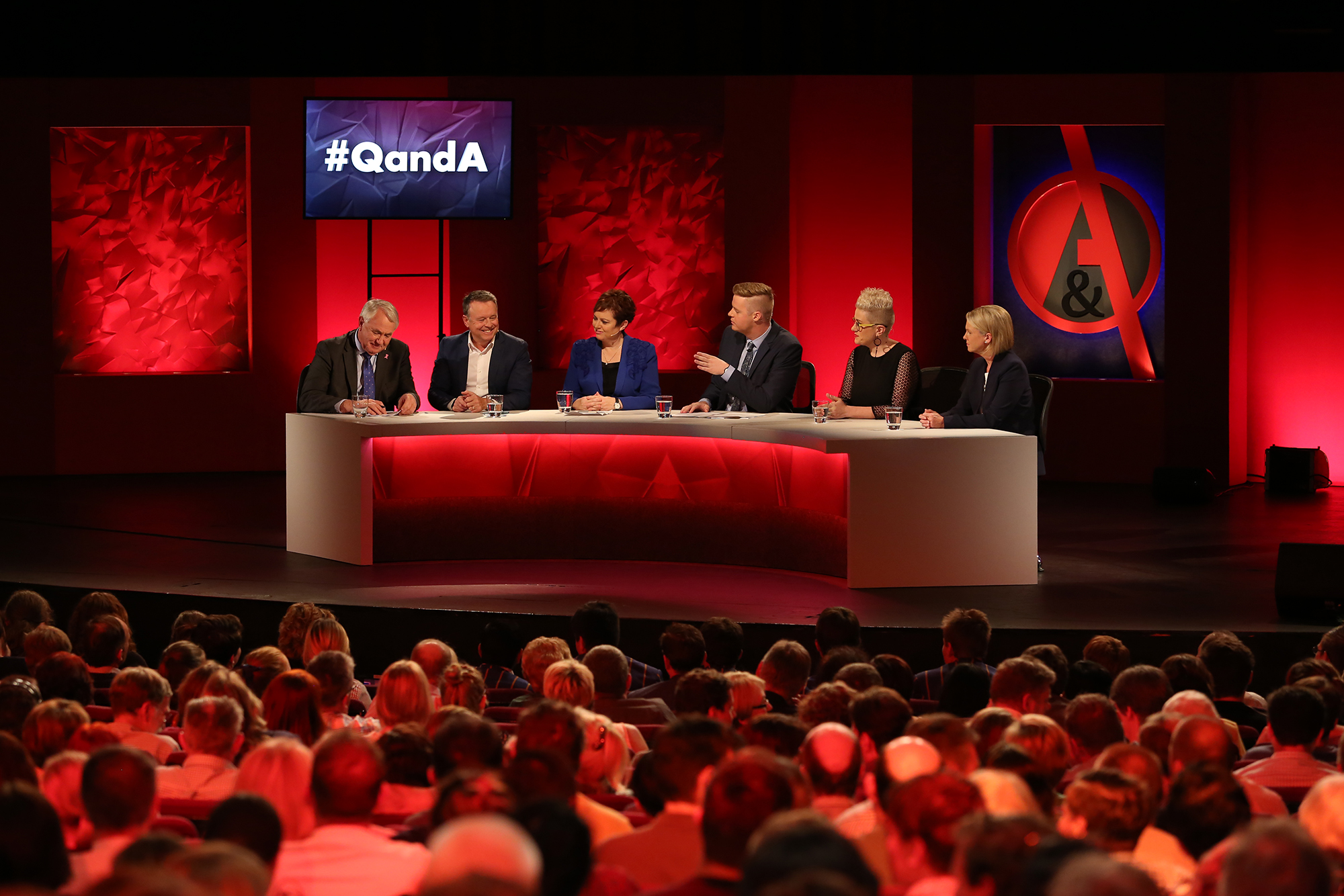 ABC’s Q&A program, live in Toowoomba.