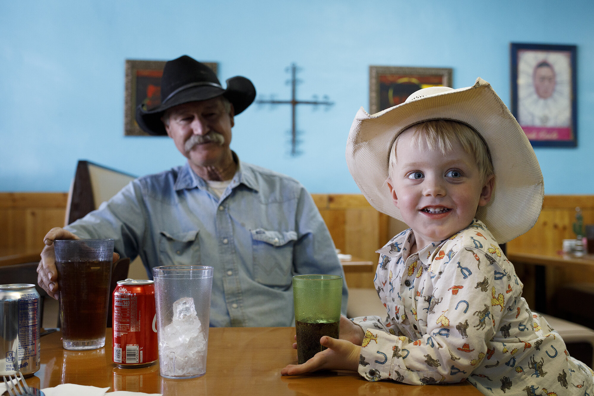  A generation of cowboys, New Mexico.  