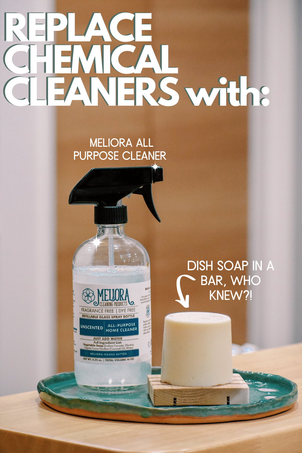 MELIORA CLEANING AND DISH SOAP BAR