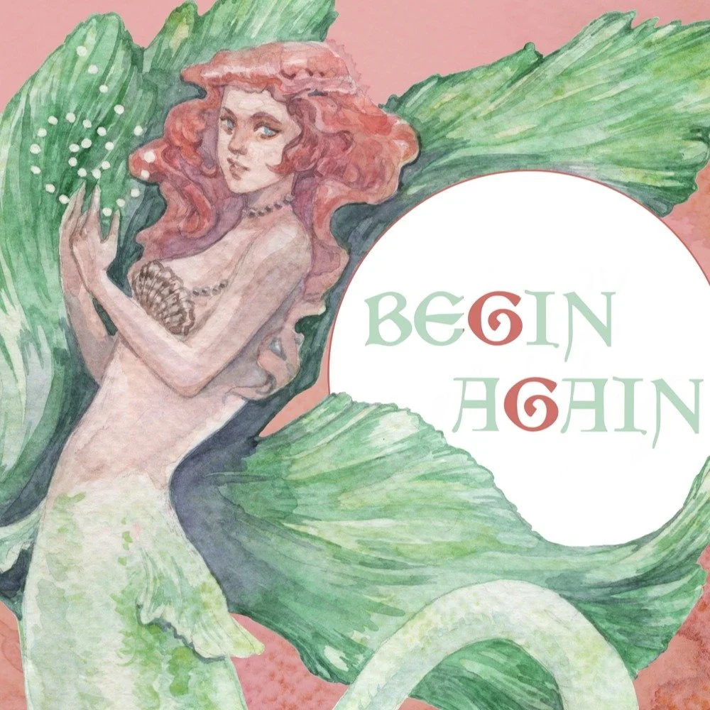 Around this time with the solstice and the new year I, like many, think about this past year and the year to come. I've always wanted to pick a theme for a year and lately I've been thinking a lot about spirals and their many meanings, especially reb