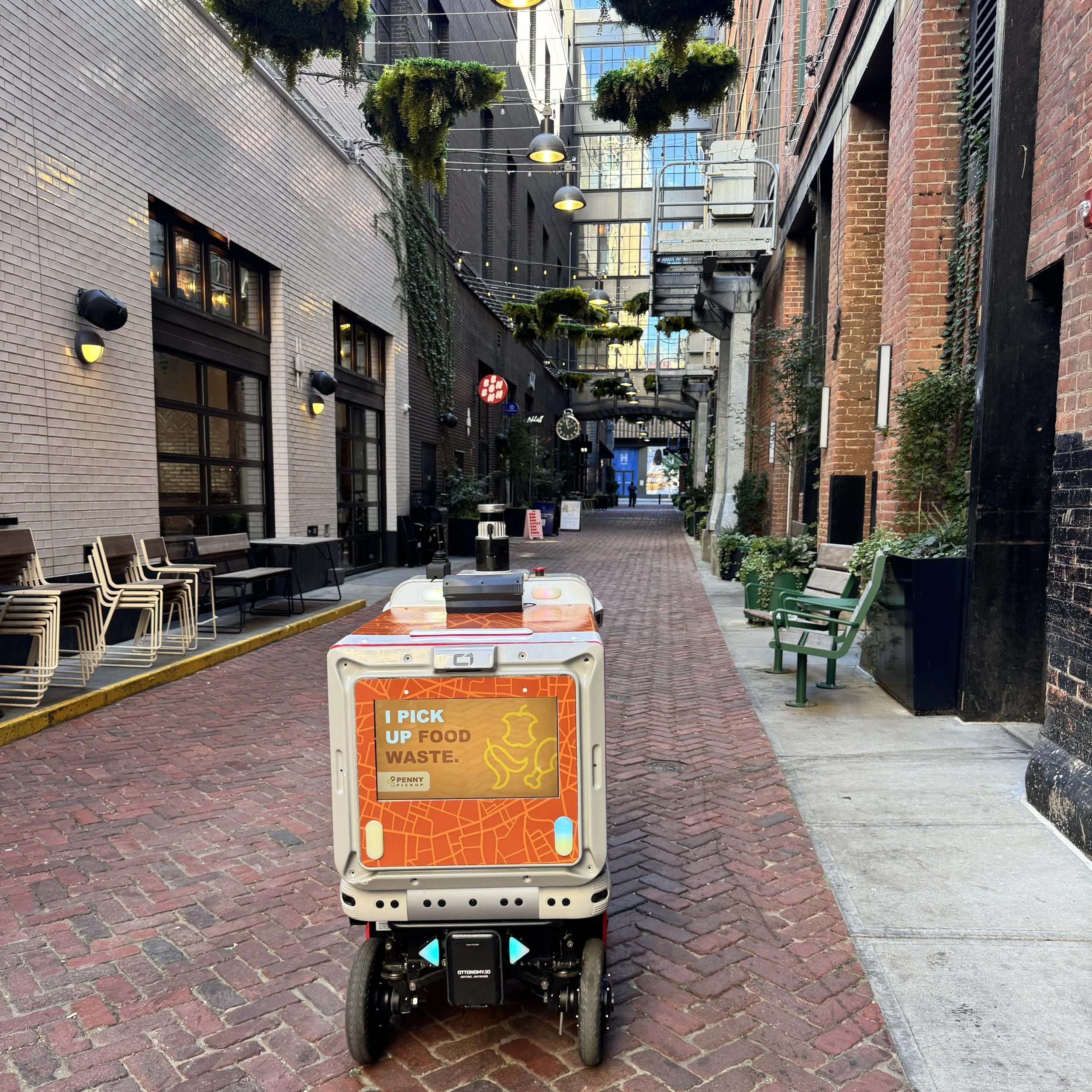 Inside the Downtown Detroit Pilot — Orange Sparkle Ball