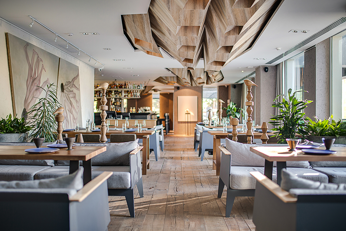 BARVY / restaurant bar, 580 sq.m, Kyiv The Restaurant & Bar Design Awards Award: Shortlisted. Top 10 | Year: 2017