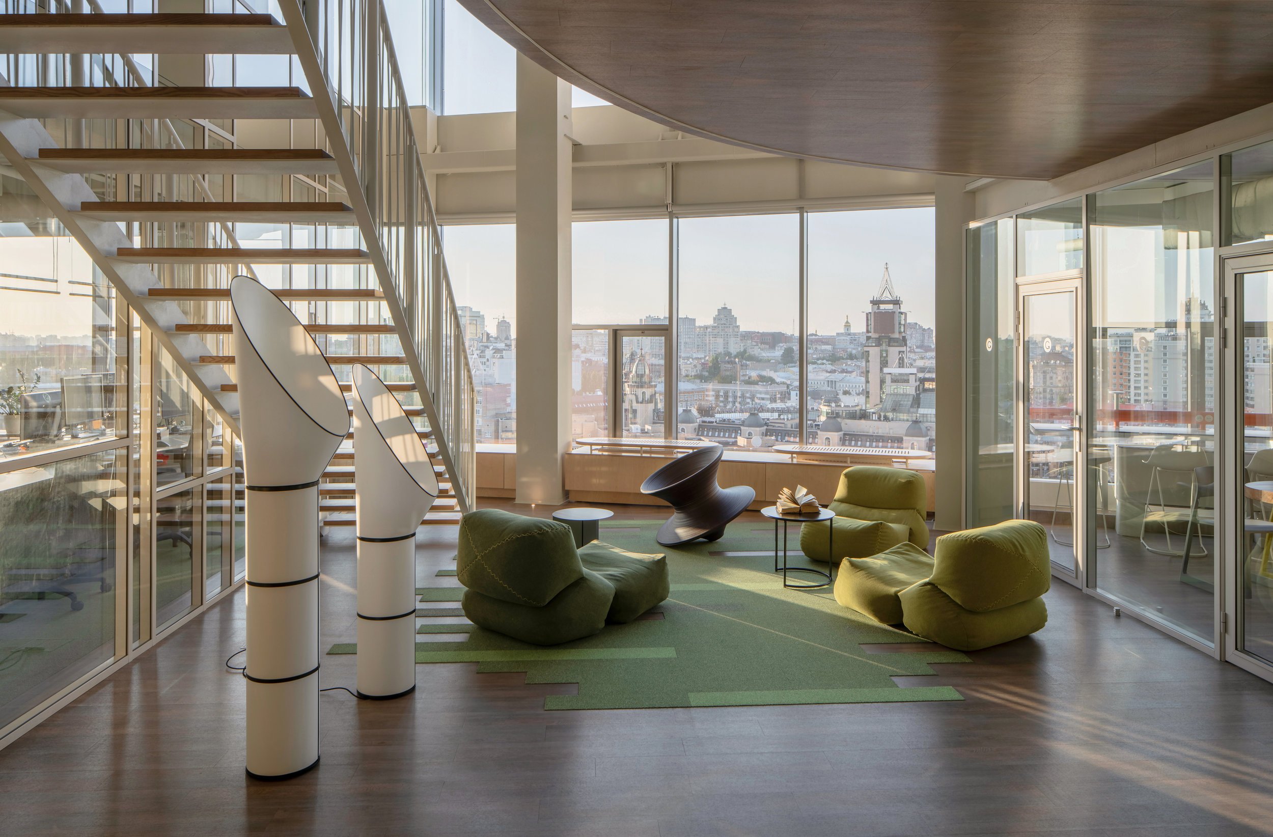IT Company Office Interior Design — Concept, Layout & Workspace Design ...
