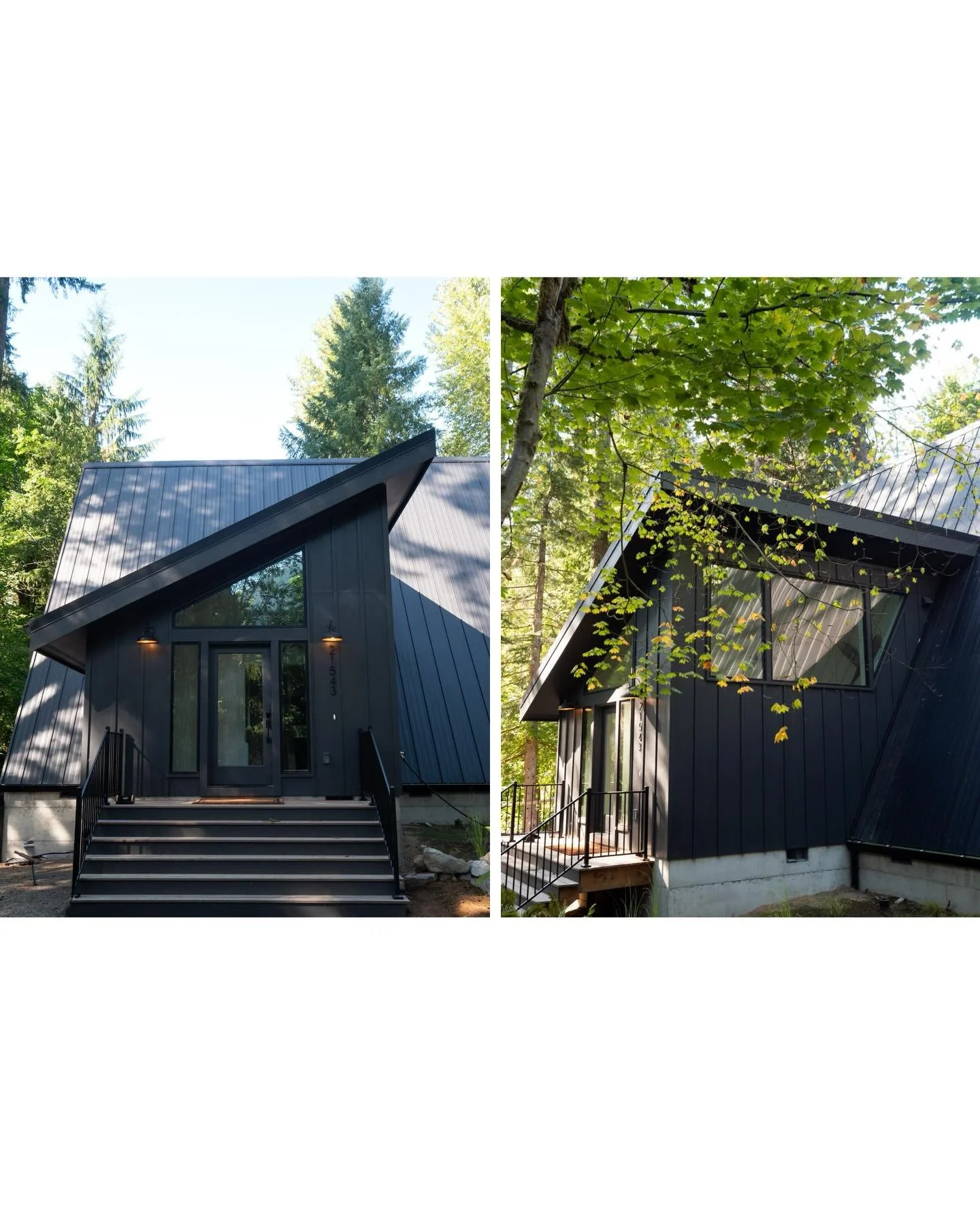 Good design begins at the threshold.
From forest to foyer, this A-frame was built to feel like an exhale.

@northswelldesignbuild 
@thesisstudiopdx 
@slope_haus