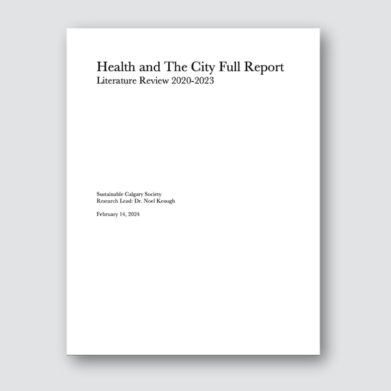 Health and the City, Literature Review 2020-2023 