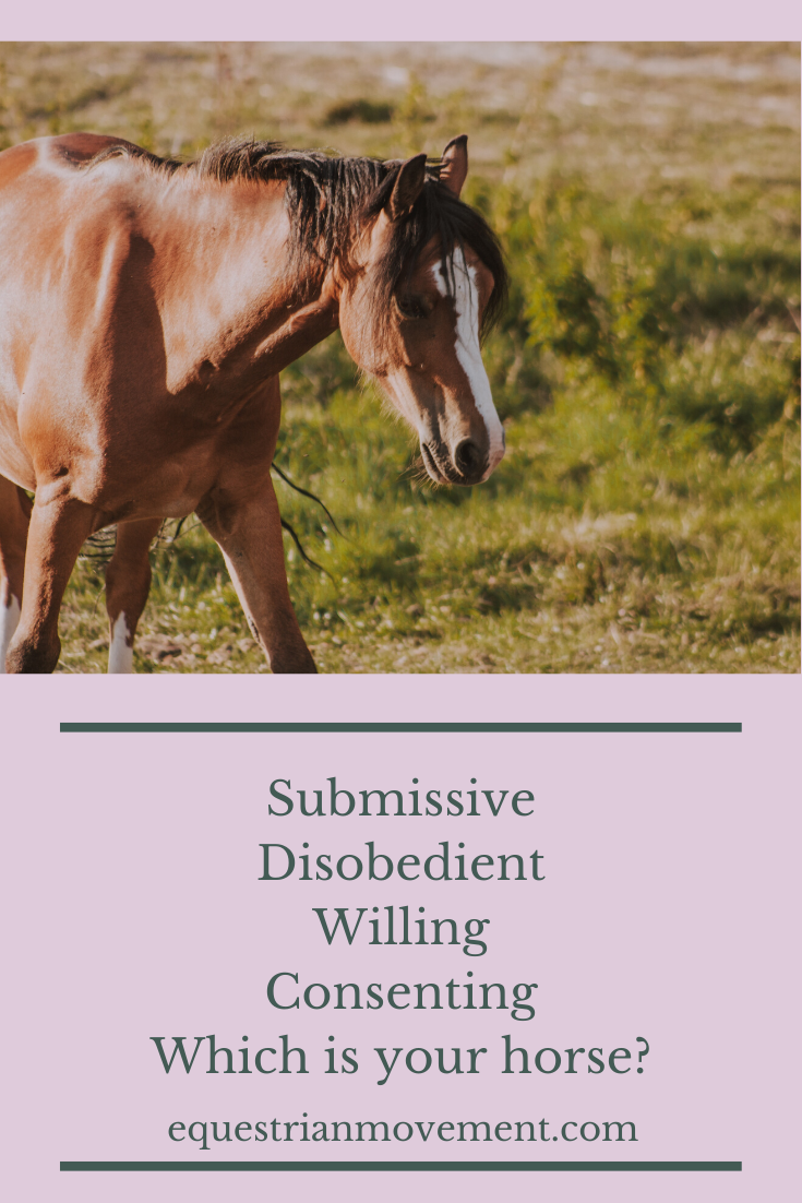 Equestrian Movement - Is forced consent still a yes?