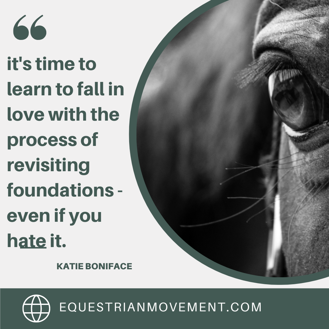 Why do we get so frustrated with foundation work?